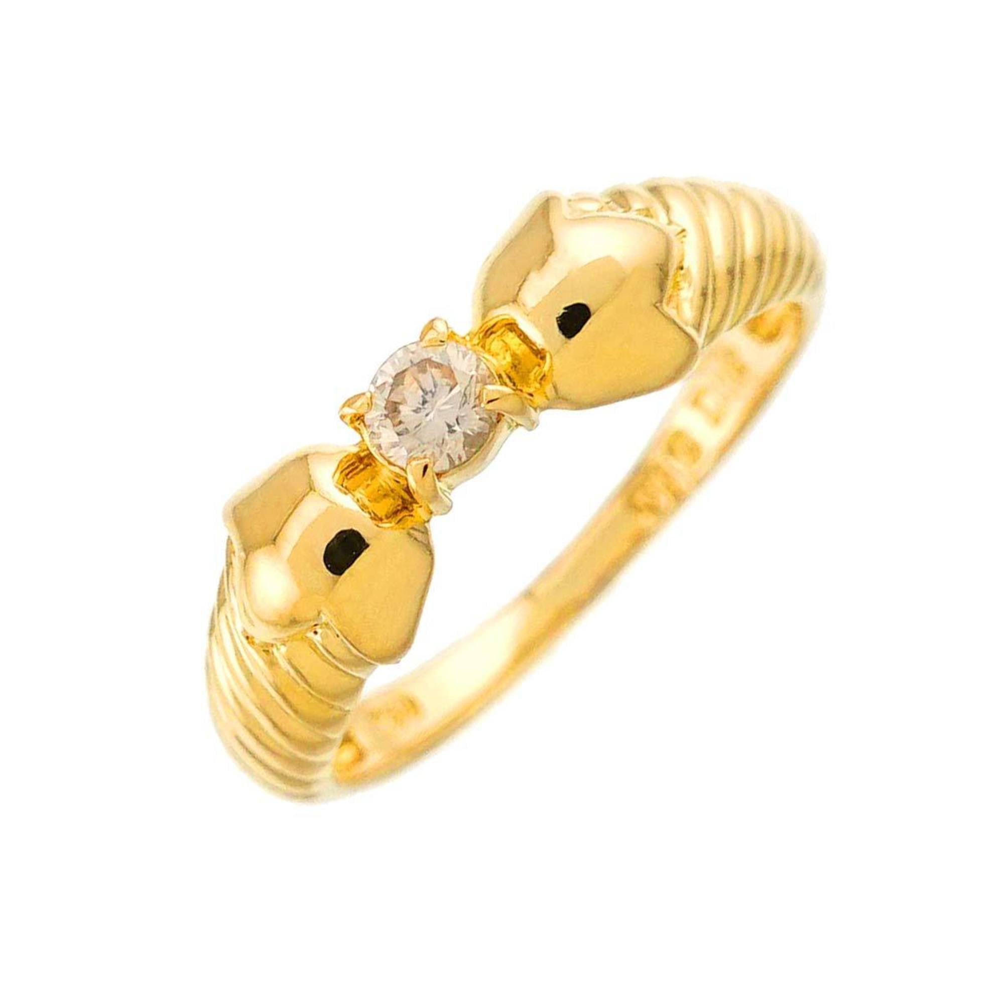 Christian Dior Yellow Band Ring (Pre-Owned)