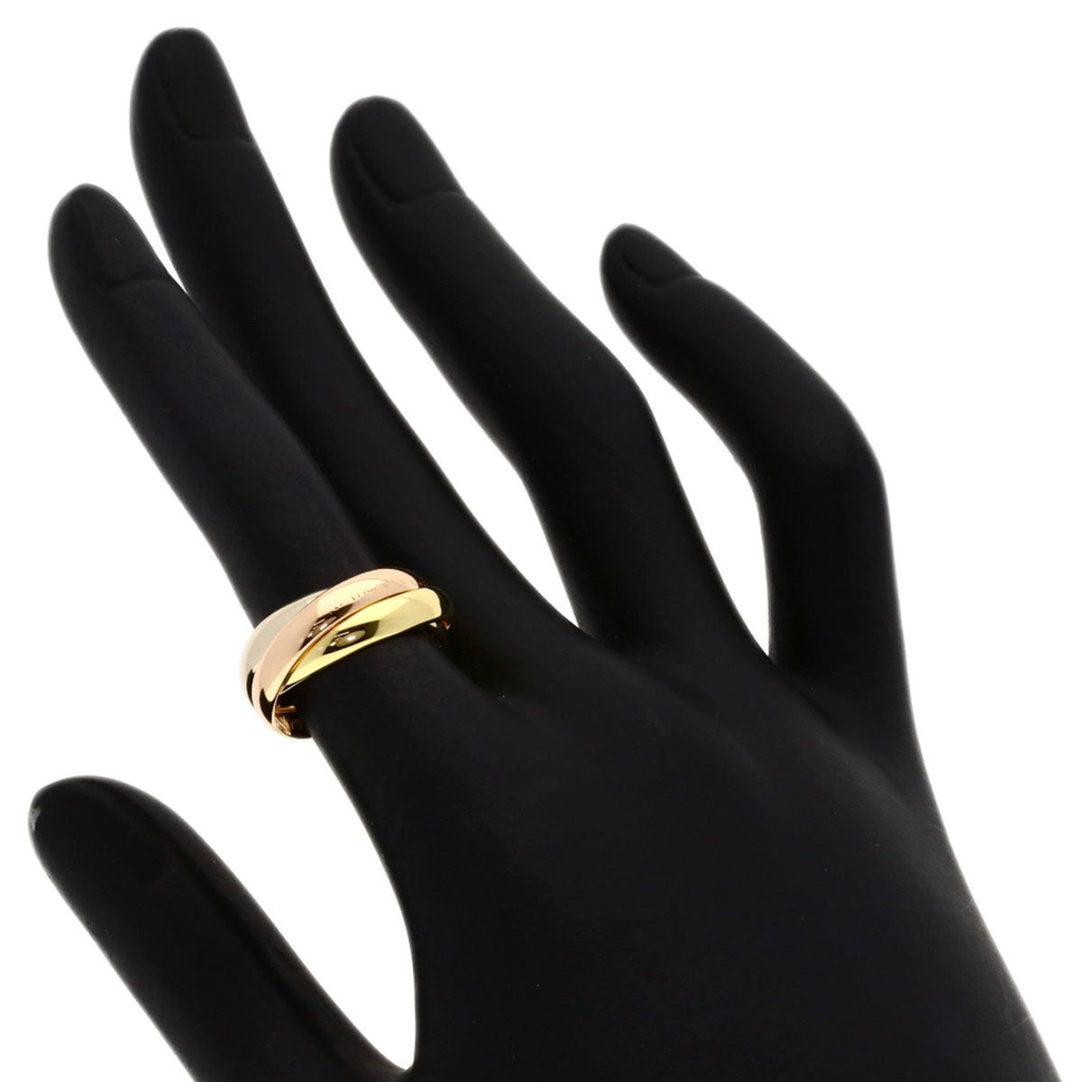 Cartier Trinity Yellow Gold (18K) Pink Gold (18K) White Gold (18K) Band Ring (Pre-Owned)