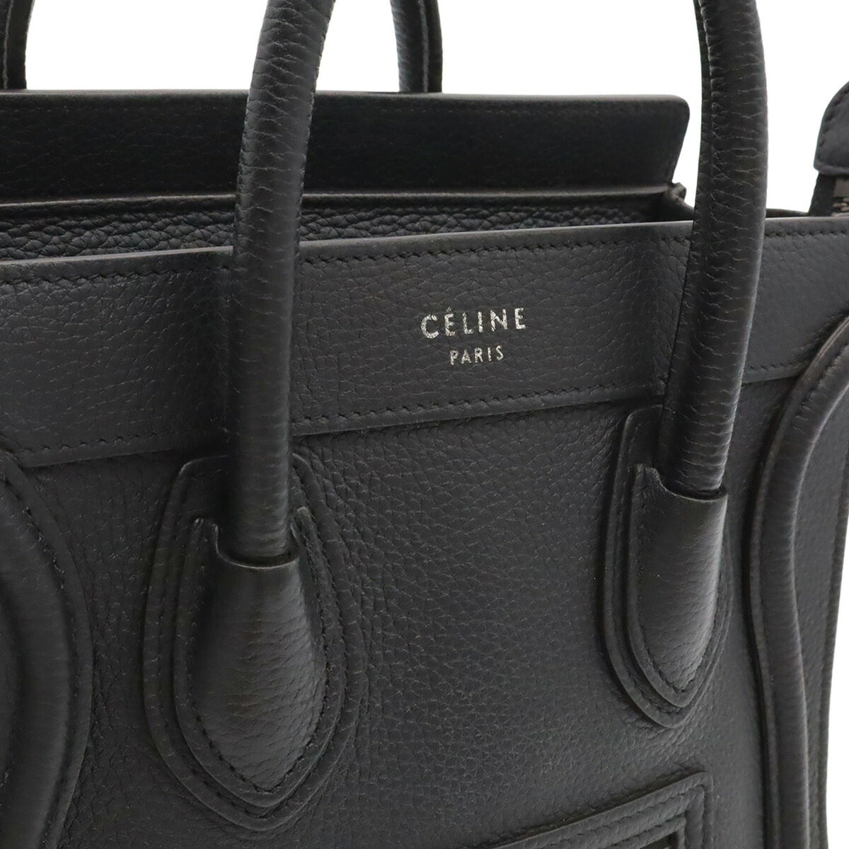 Celine Black Leather Handbag (Pre-Owned)