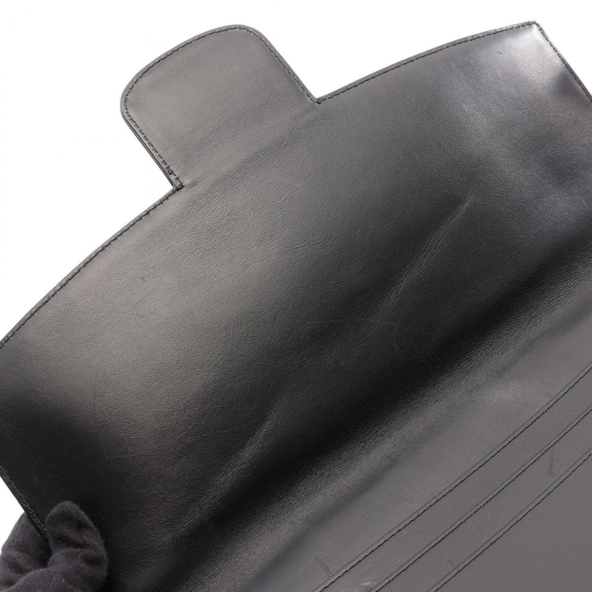 Louis Vuitton Black Epi Leather Clutch Bag Handbag (Pre-Owned)