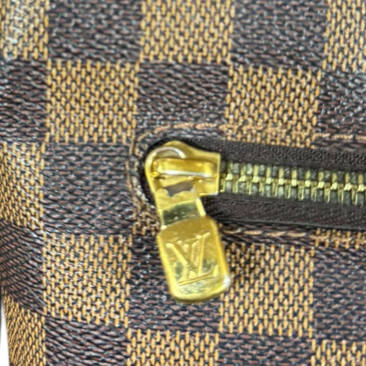 Louis Vuitton Brown Damier Canvas Shoulder Bag (Pre-Owned)