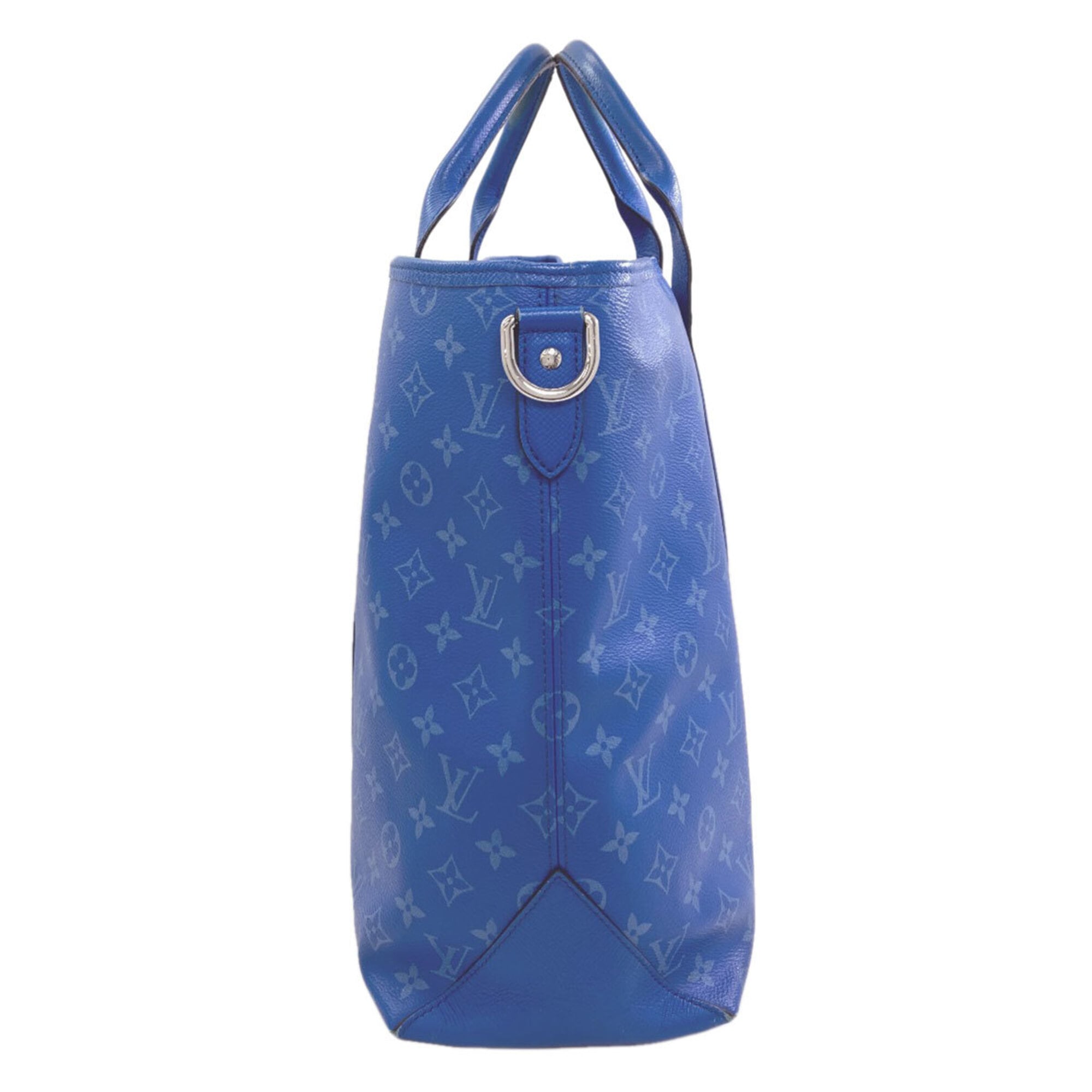Louis Vuitton Taigarama Taiga Leather Handbag Tote Bag (Pre-Owned)