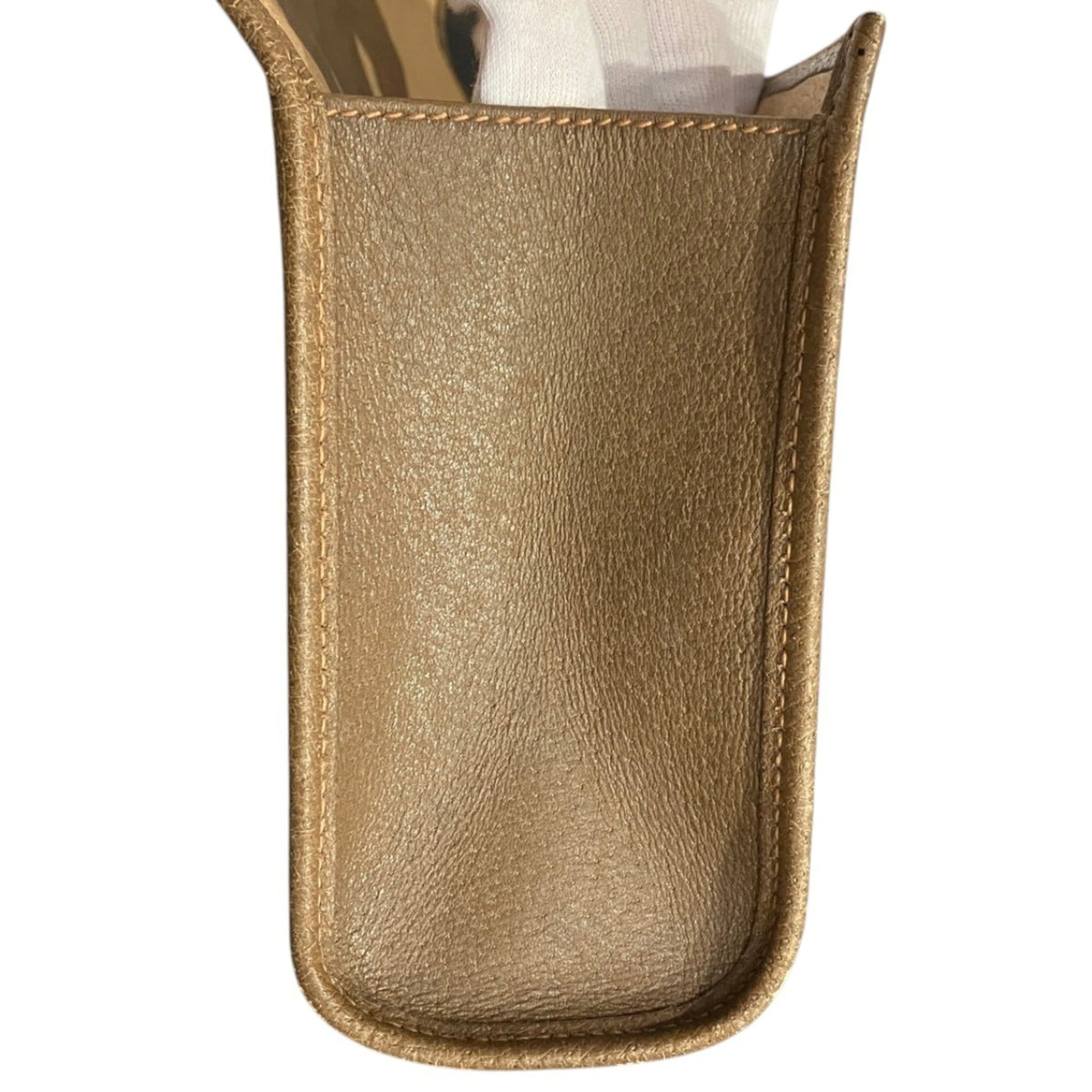 Gucci Beige Pvc Leather Clutch Bag (Pre-Owned)