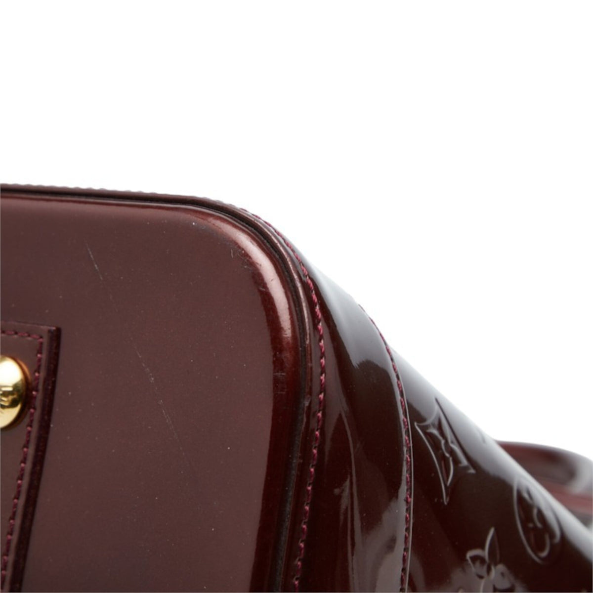 Louis Vuitton Amarante Leather Handbag (Pre-Owned)