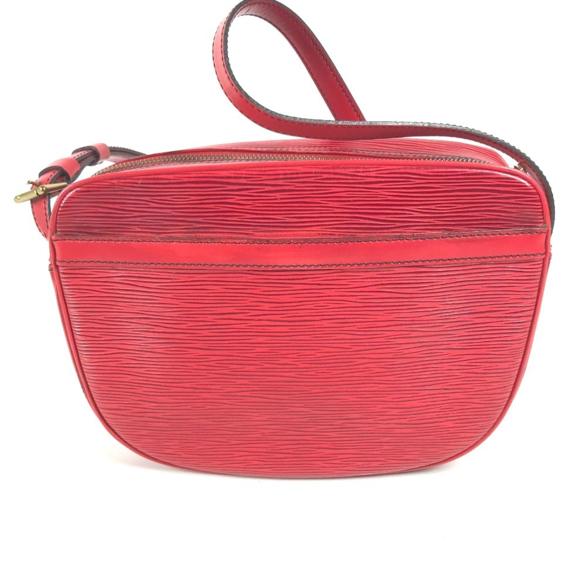 Louis Vuitton Castilian Red Red Color Epi Leather Pochette Shoulder Bag (Pre-Owned)