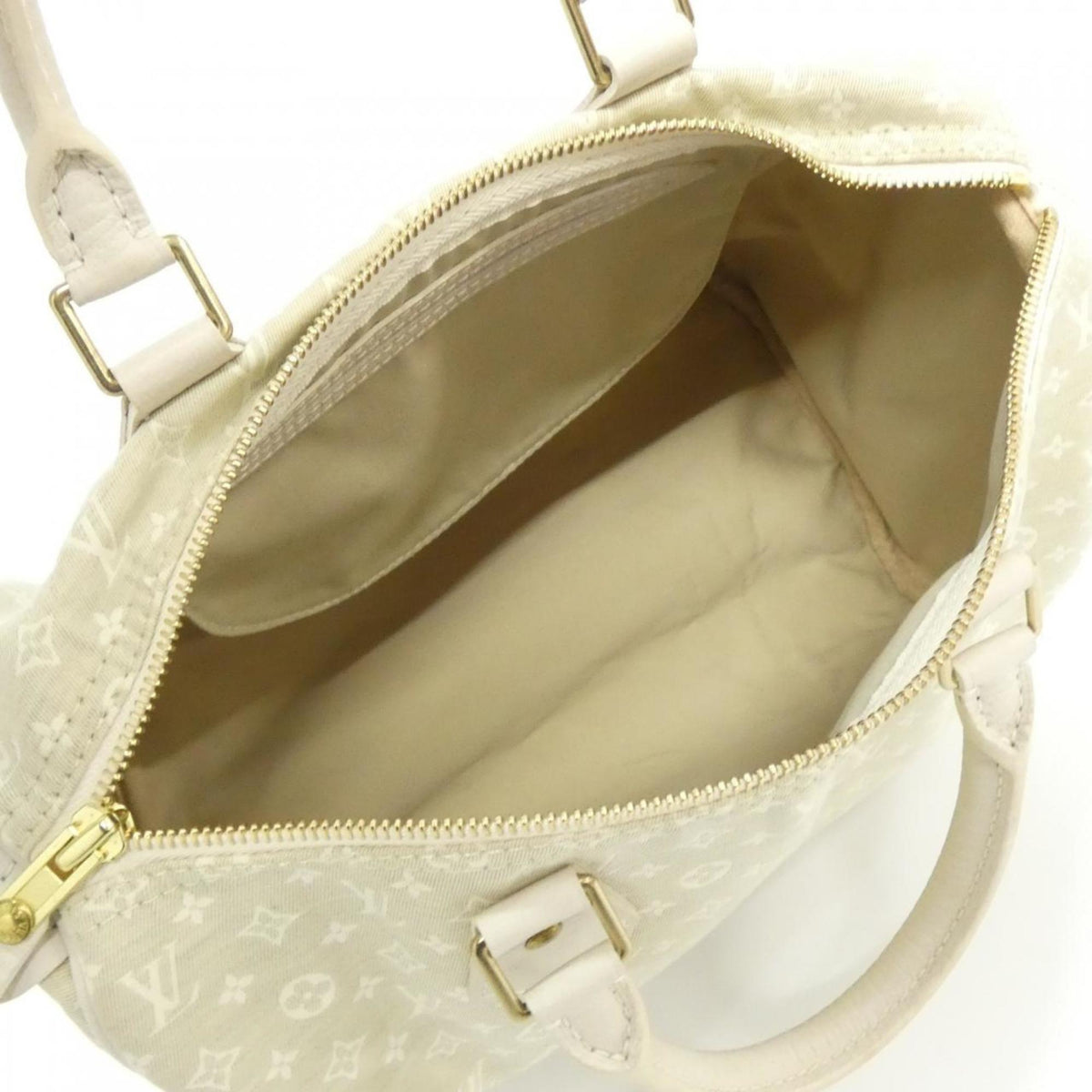Louis Vuitton Beige Dune Canvas Boston Bag (Pre-Owned)