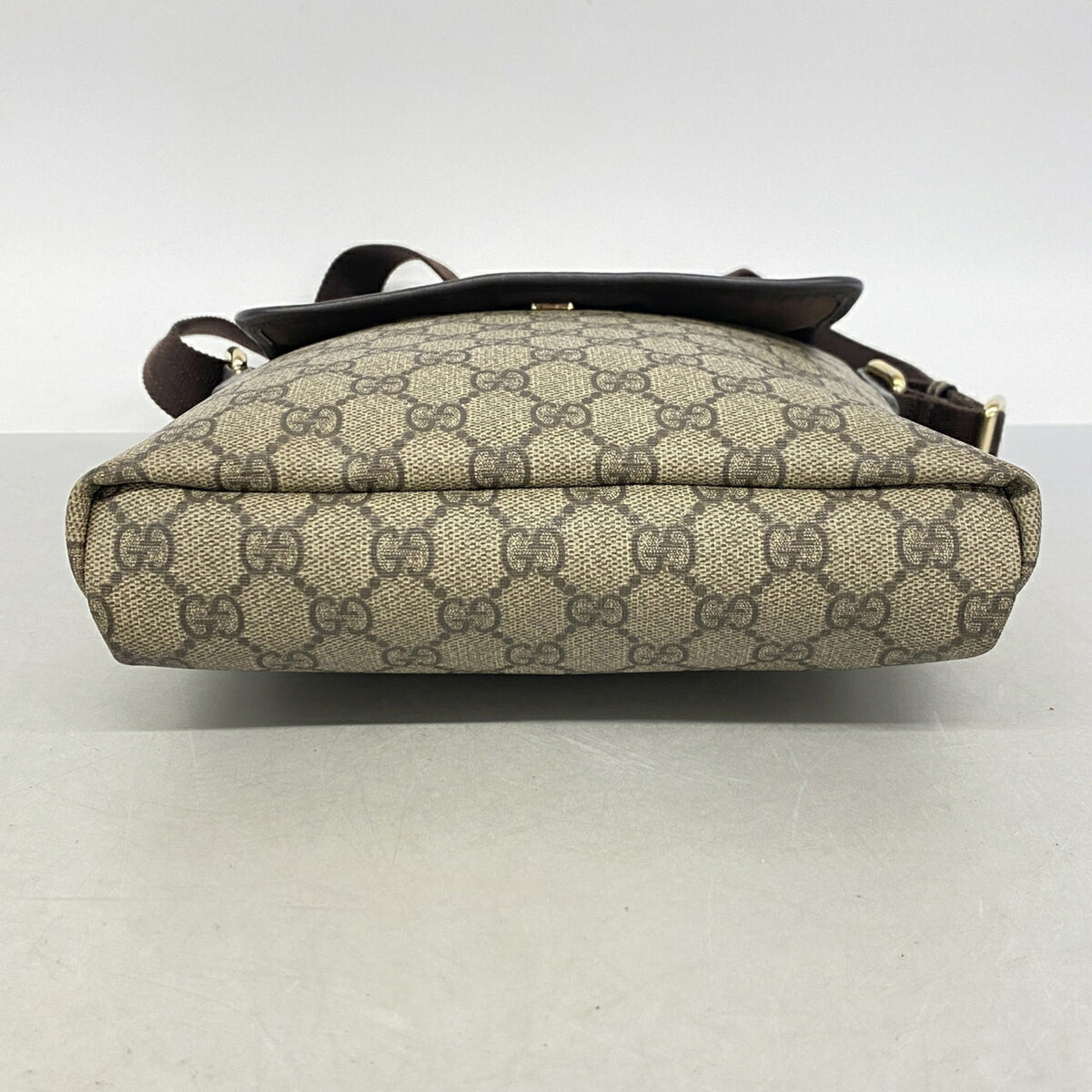 Gucci Brown Pvc Shoulder Bag (Pre-Owned)