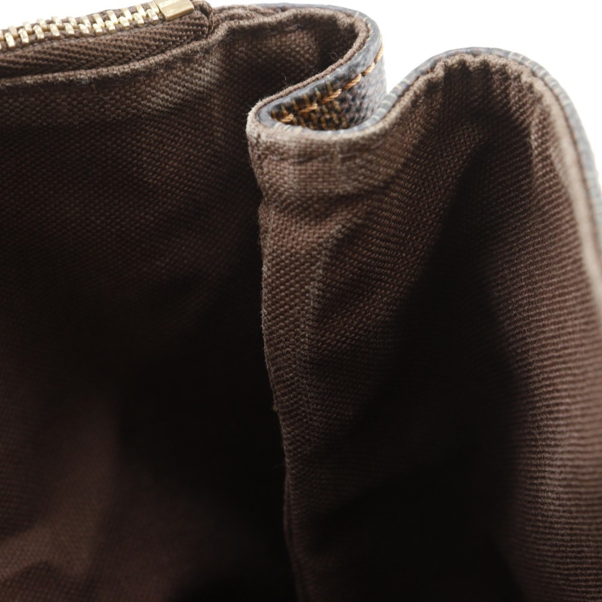 Louis Vuitton Brown Damier Canvas Tote Bag (Pre-Owned)