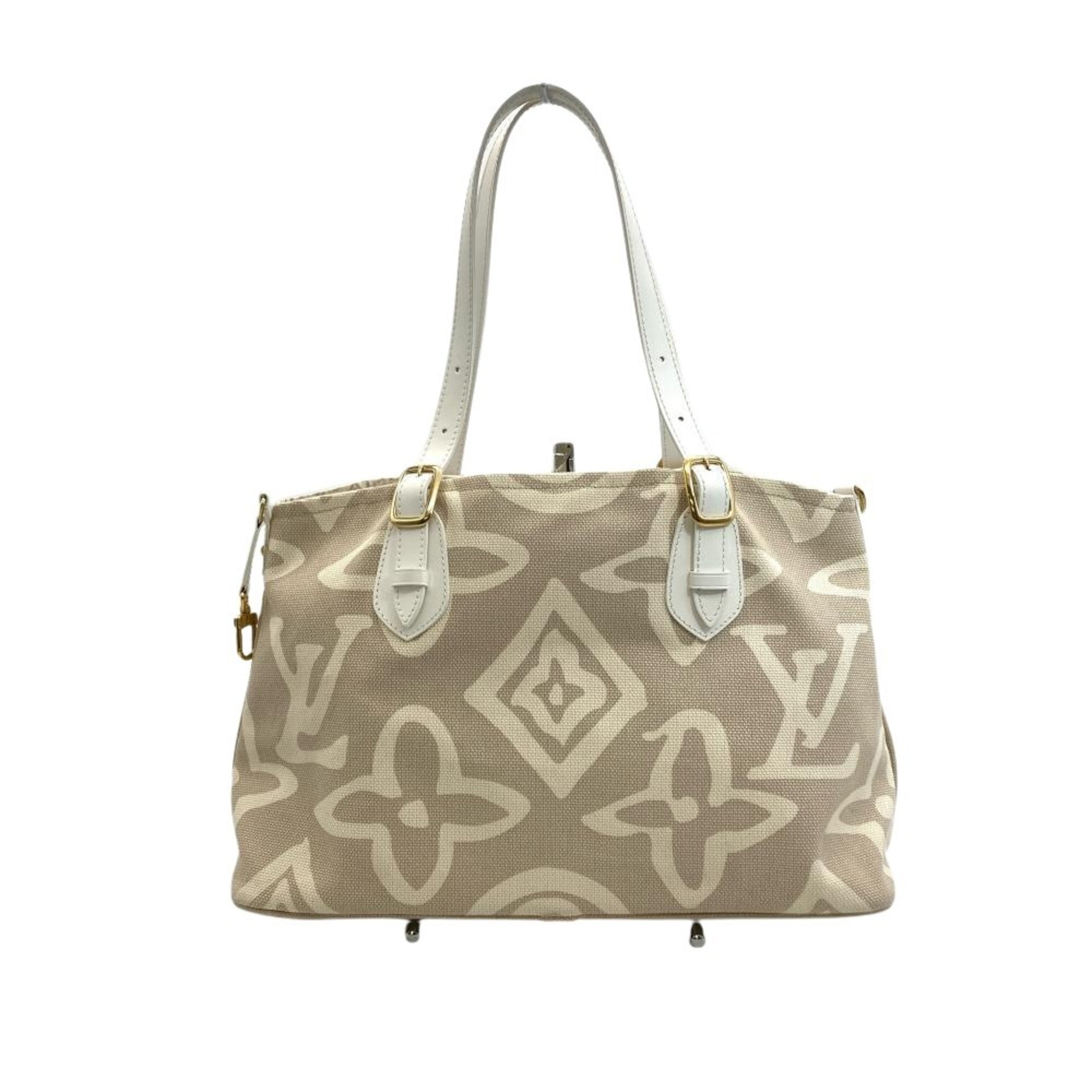 Louis Vuitton Sable Canvas Tote Bag (Pre-Owned)