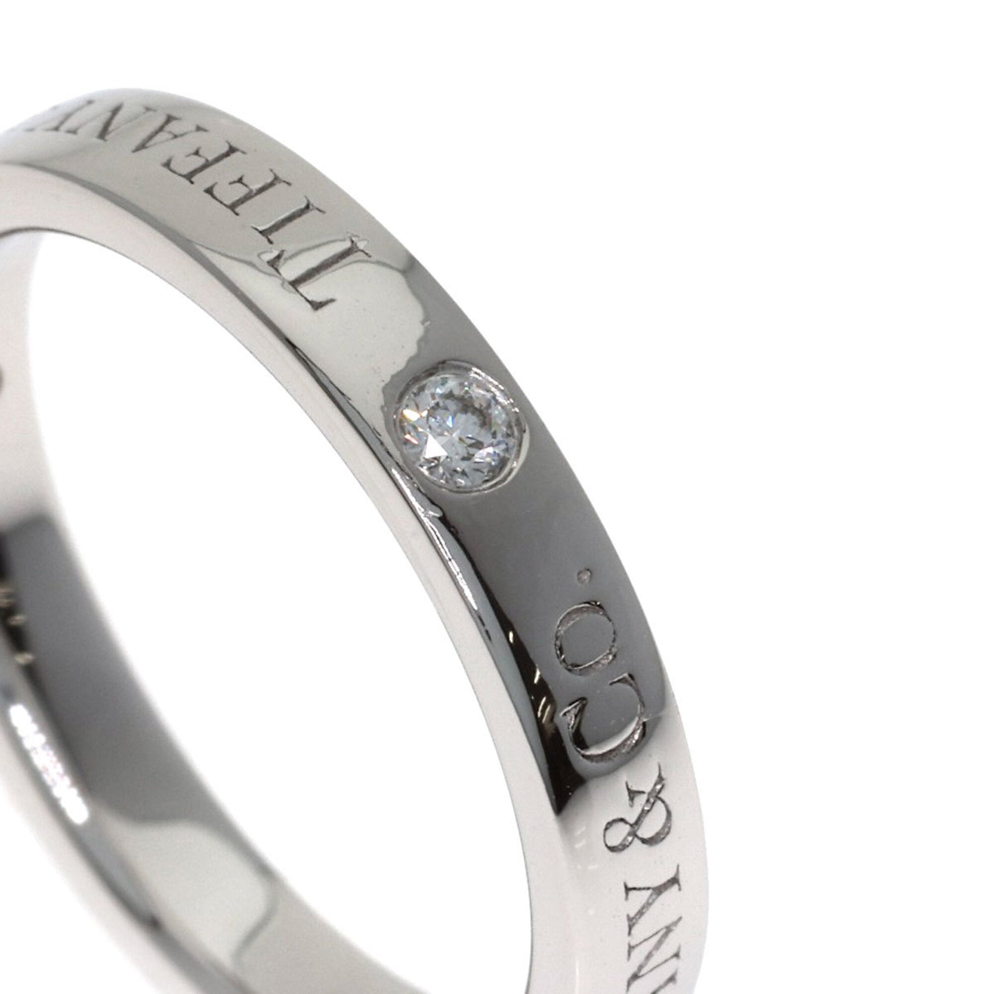 Tiffany Platinum 950 Band Ring (Pre-Owned)