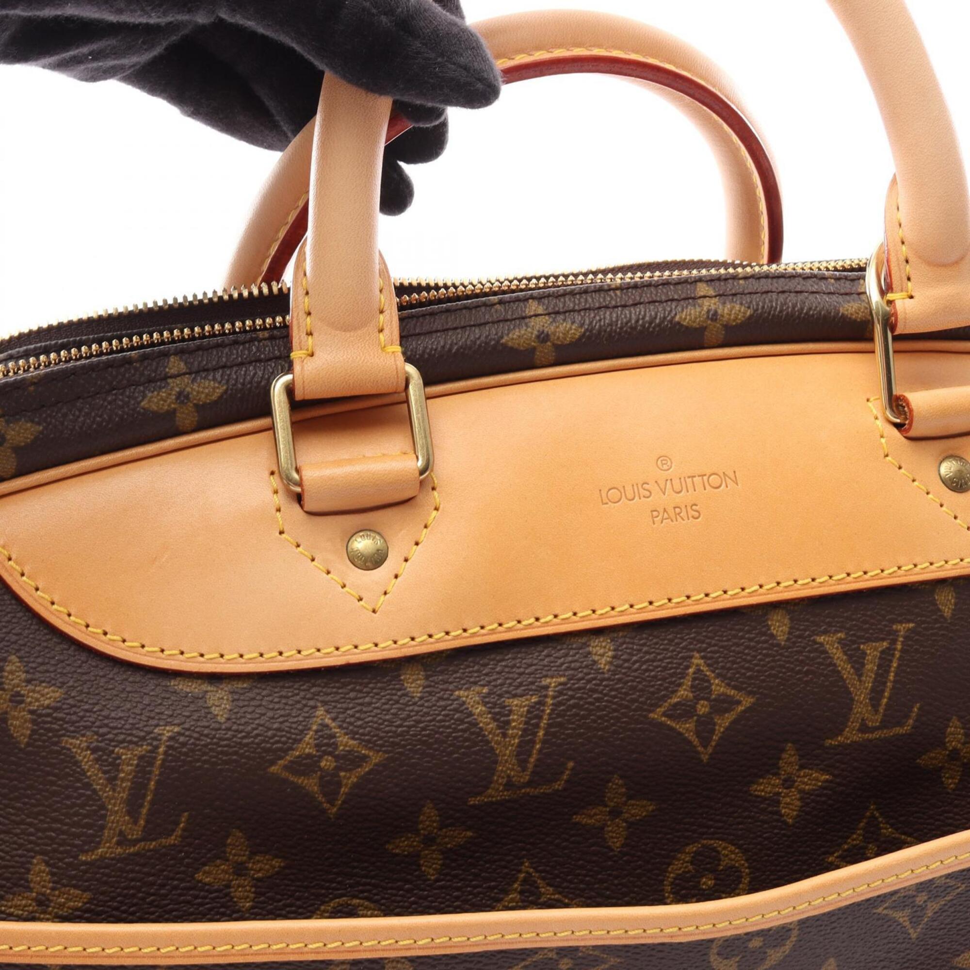 Louis Vuitton Brown Monogram Monogram Boston Bag Handbag (Pre-Owned)