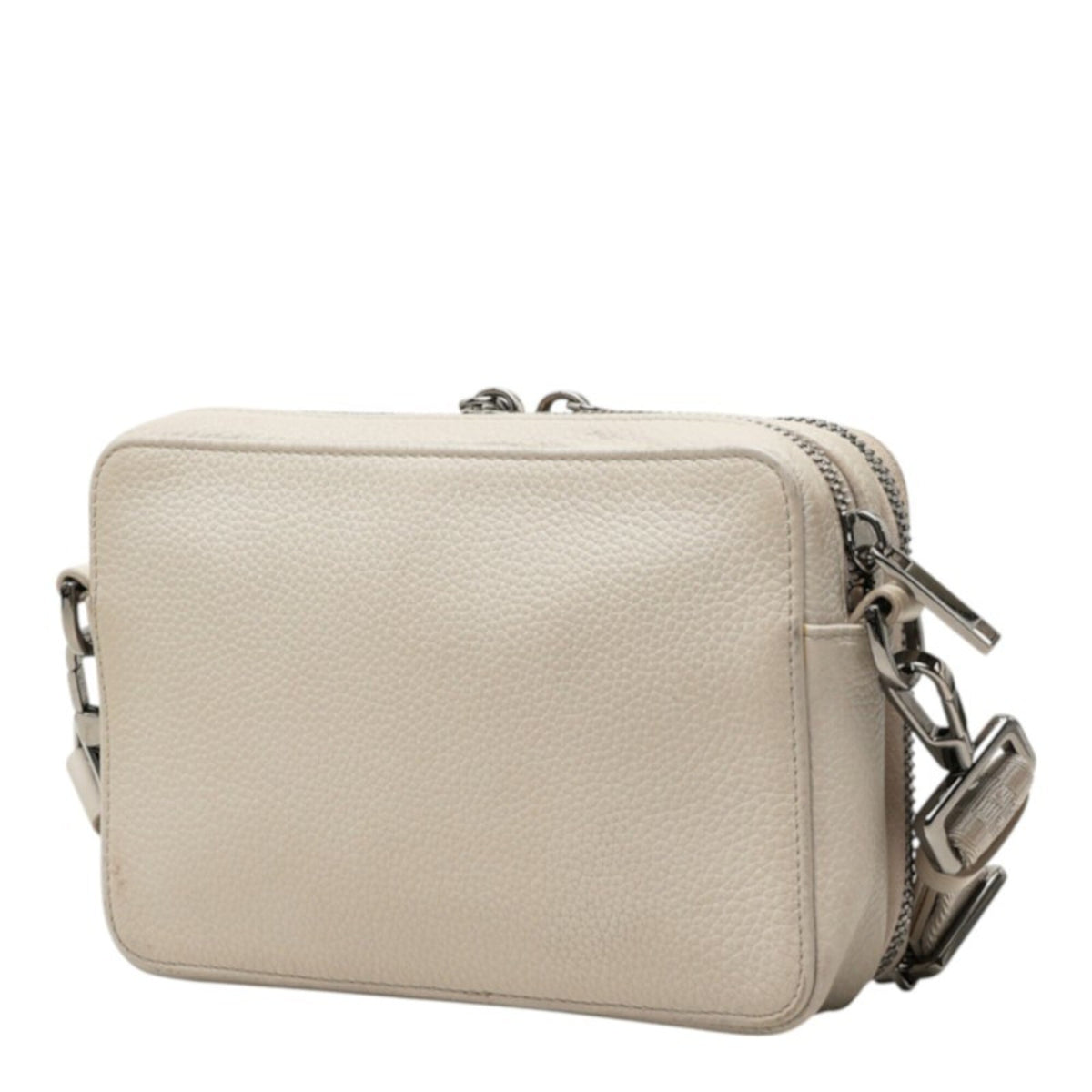 Christian Dior Ivory Leather Shoulder Bag (Pre-Owned)