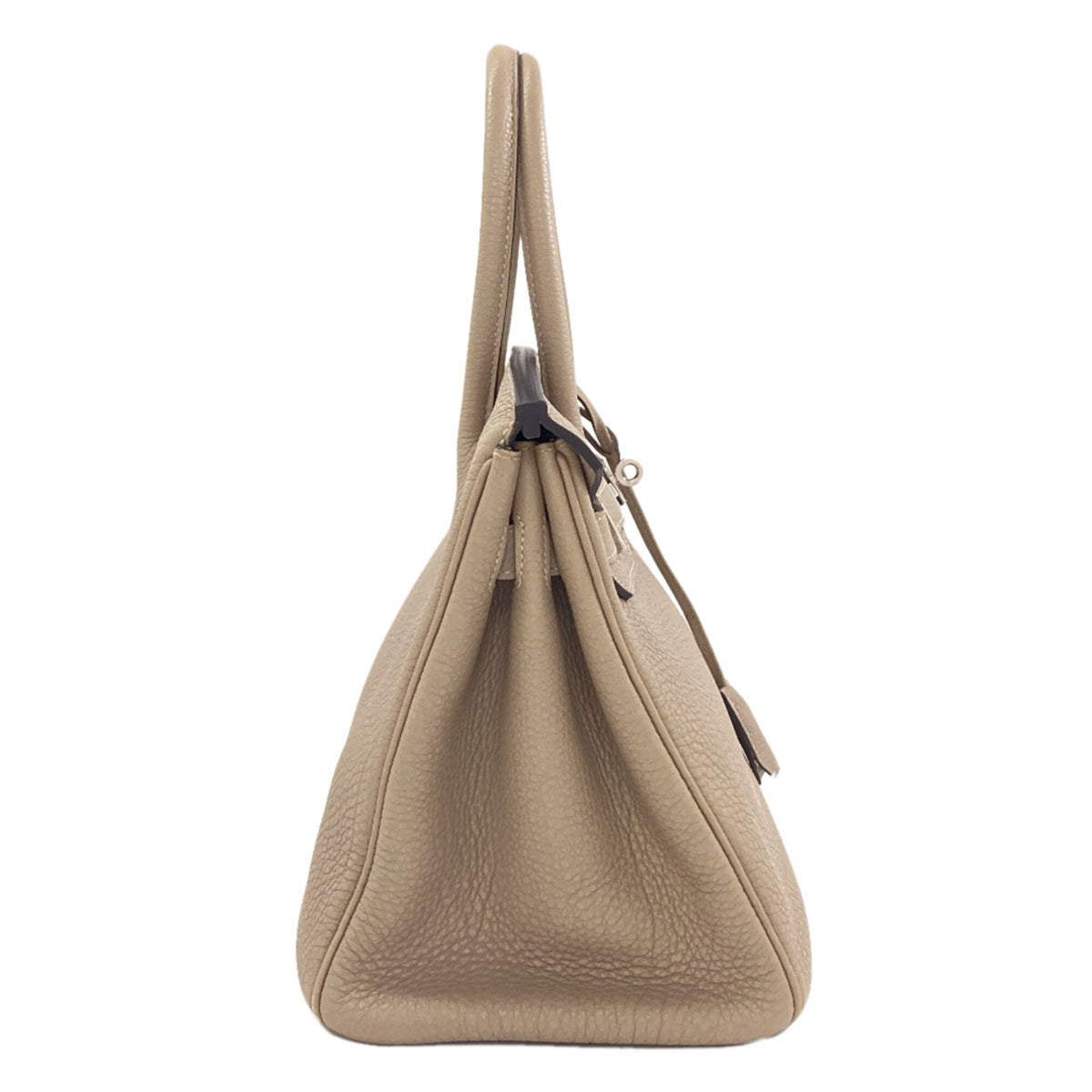 Hermes Beige Togo Leather Handbag (Pre-Owned)