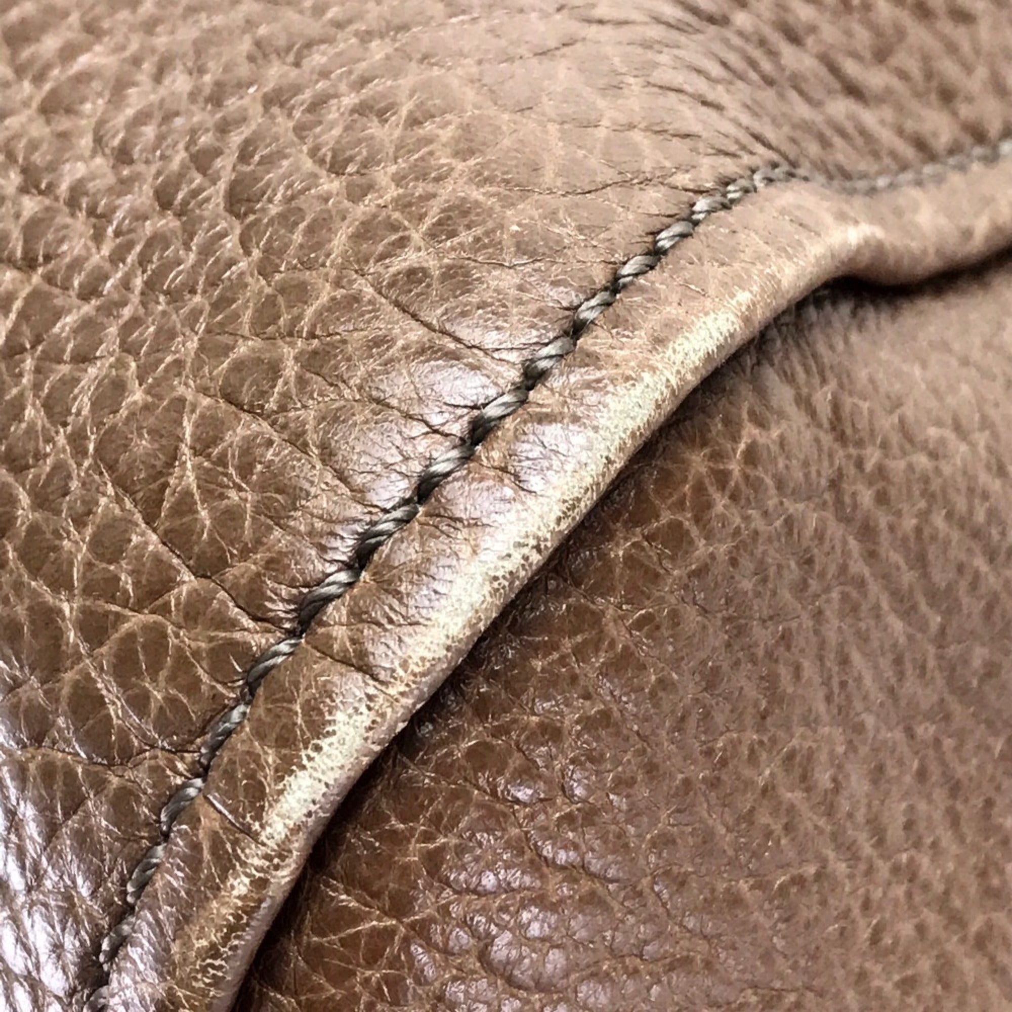 Fendi Brown Leather Handbag (Pre-Owned)