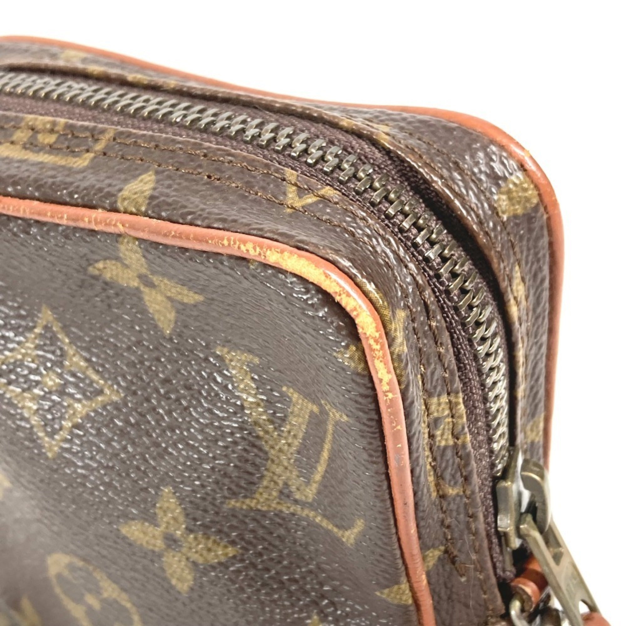 Louis Vuitton Brown Galle Monogram Pochette Shoulder Bag (Pre-Owned)