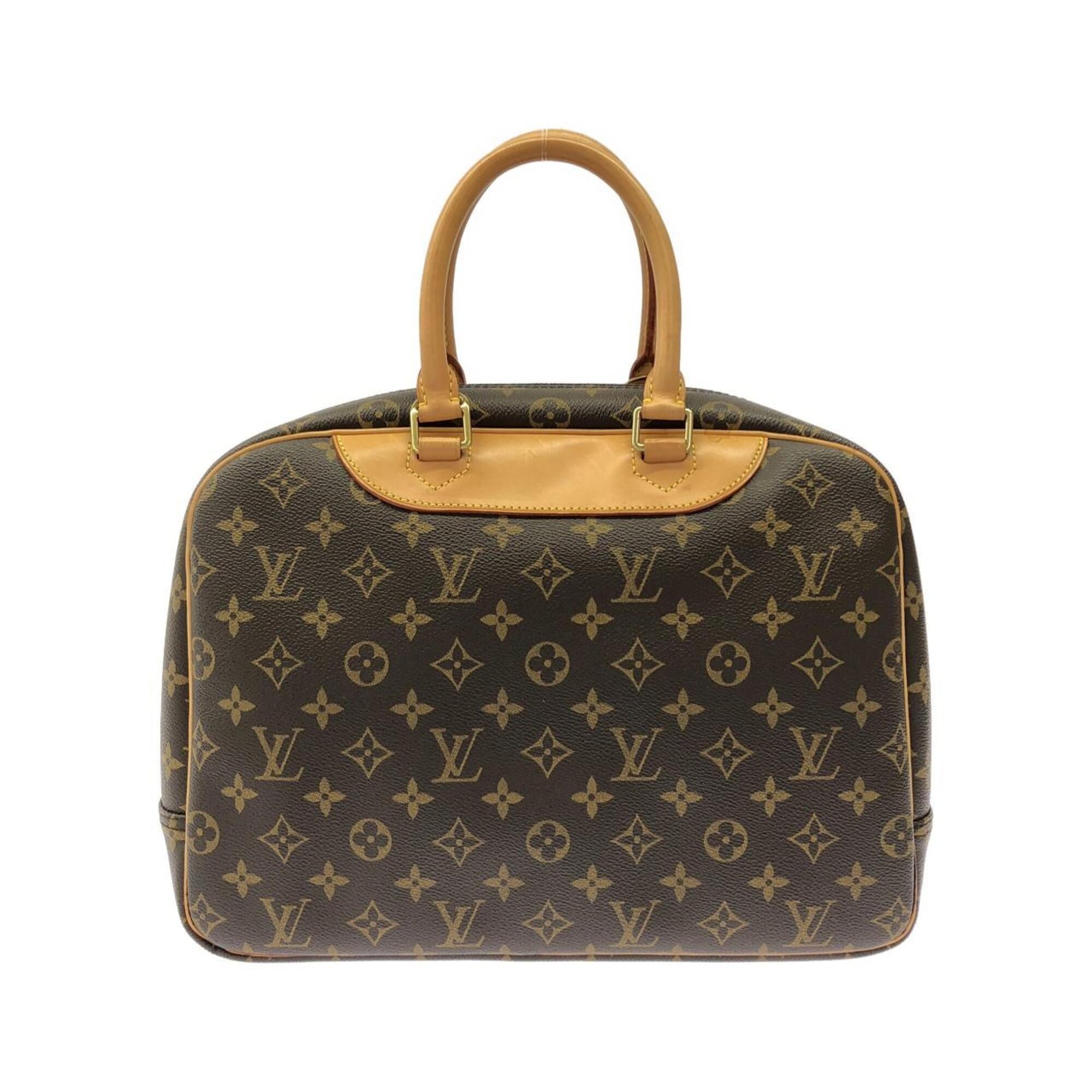 Louis Vuitton Marron Coated Canvas Handbag (Pre-Owned)