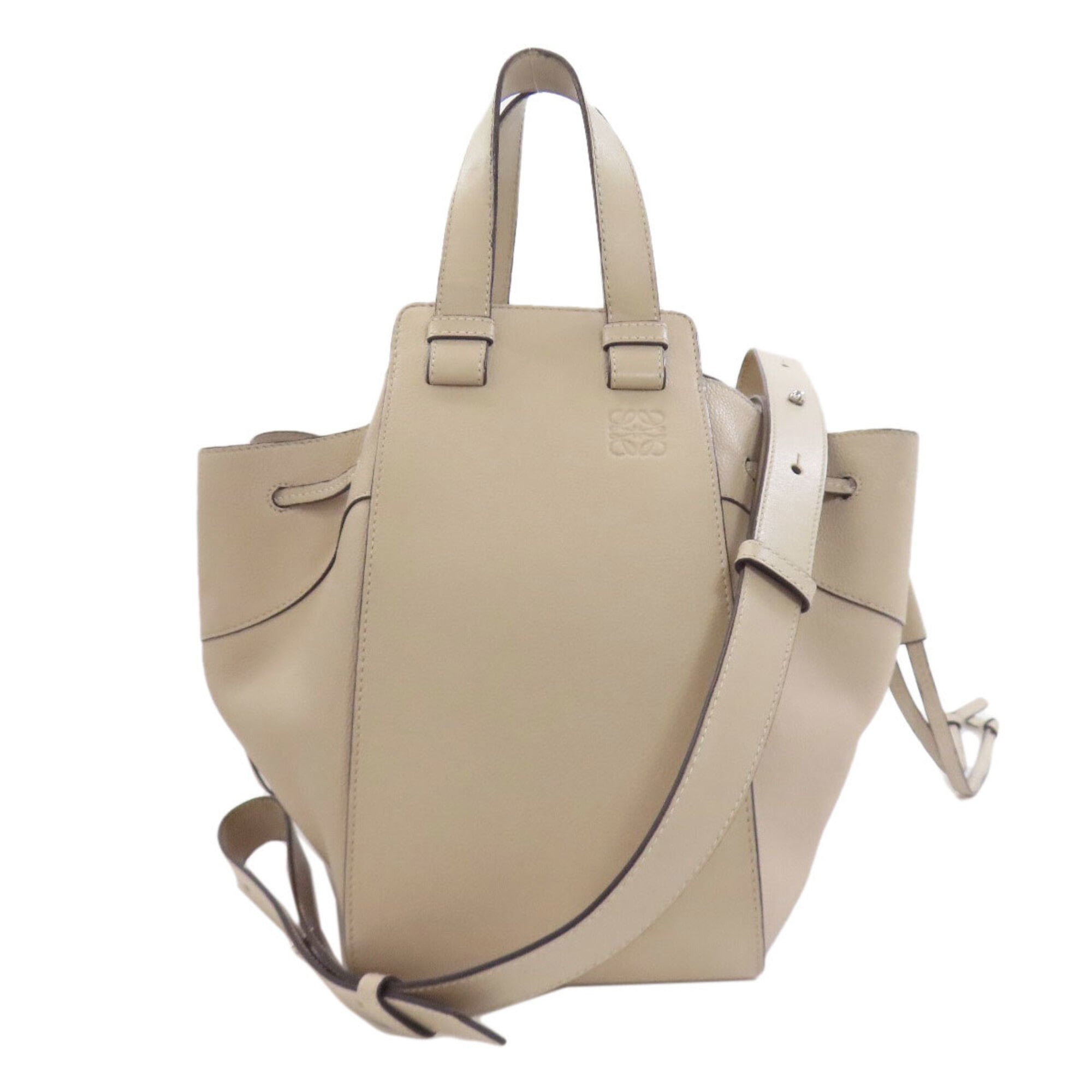Loewe Beige Leather Handbag (Pre-Owned)