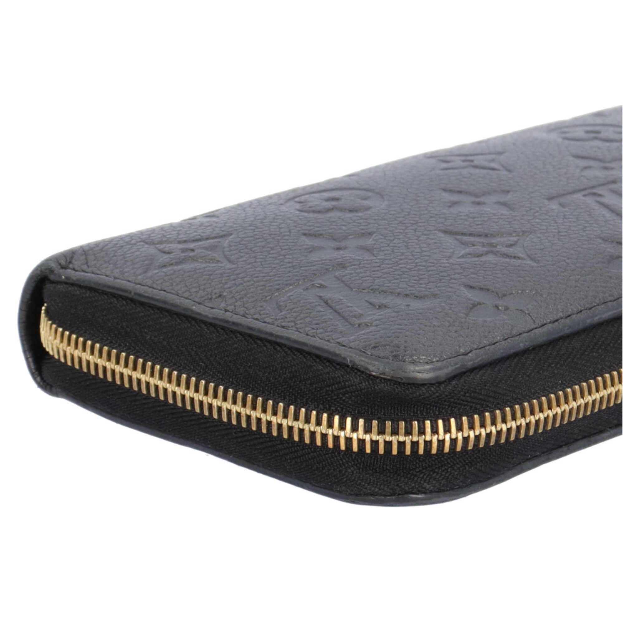 Louis Vuitton Monogram Empreinte Black Noir Monogram Empreinte Long Wallet (Bi-Fold) (Pre-Owned)