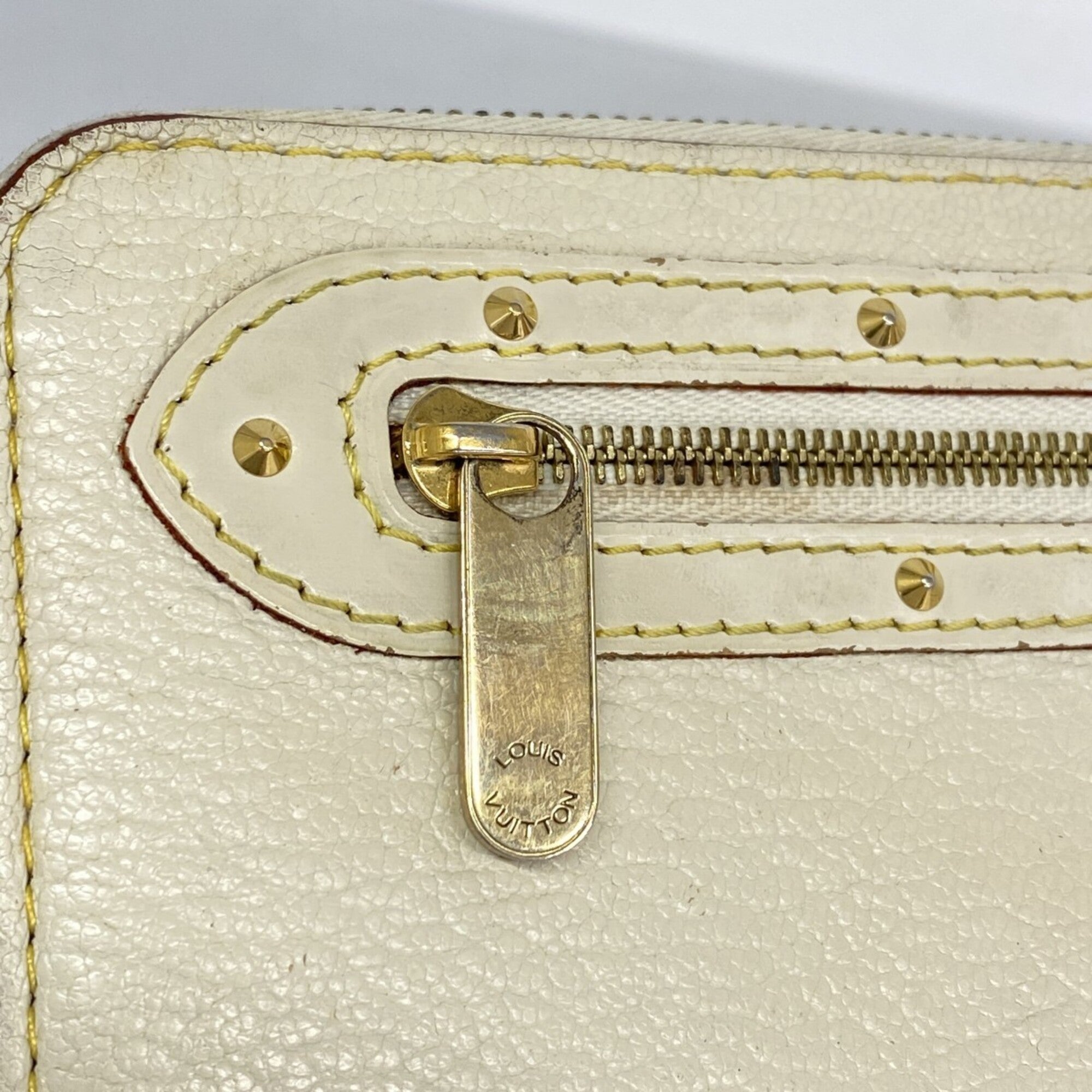 Louis Vuitton Blanc Long Wallet (Bi-Fold) (Pre-Owned)