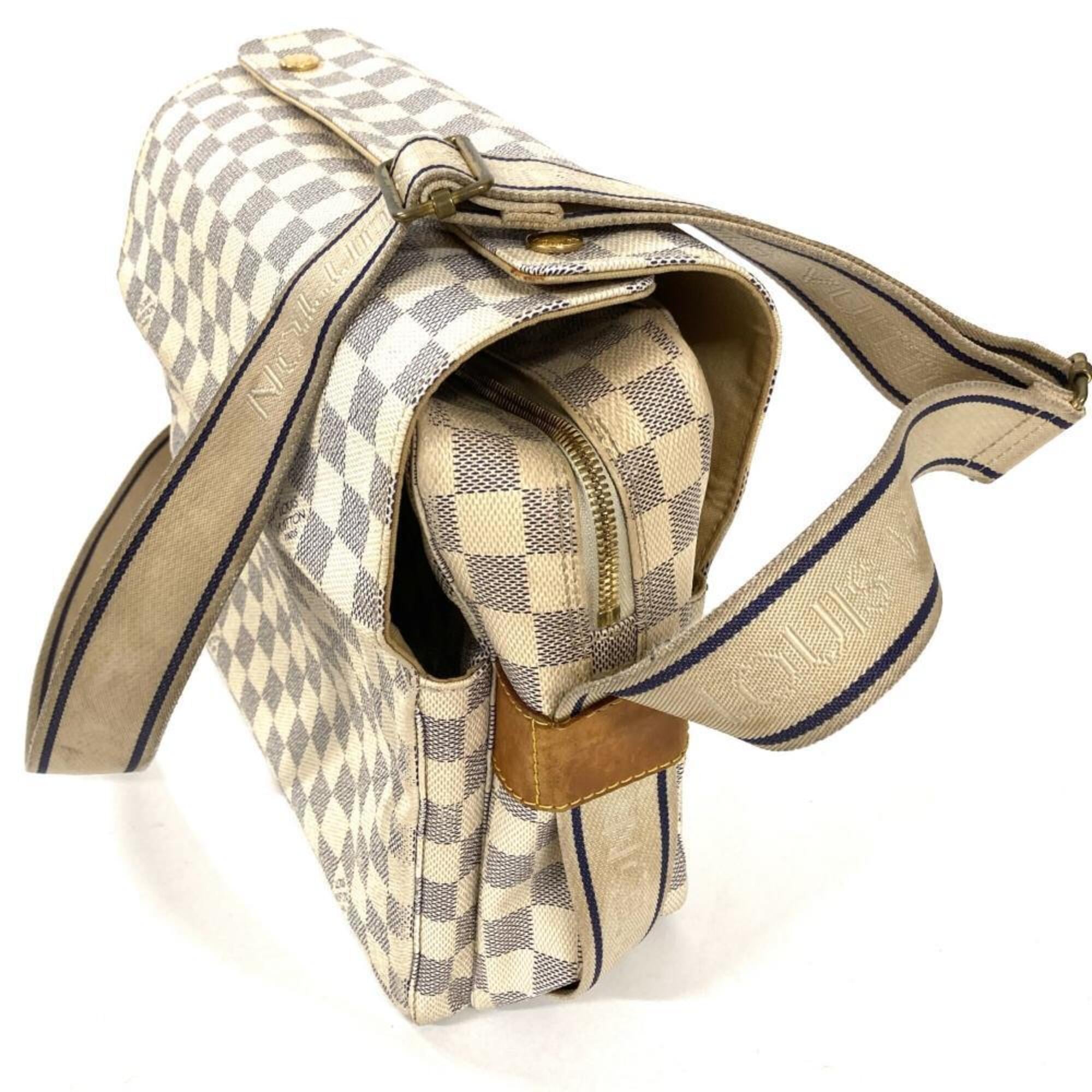 Louis Vuitton Damier Azur Damier Azur Damier Azur Shoulder Bag (Pre-Owned)