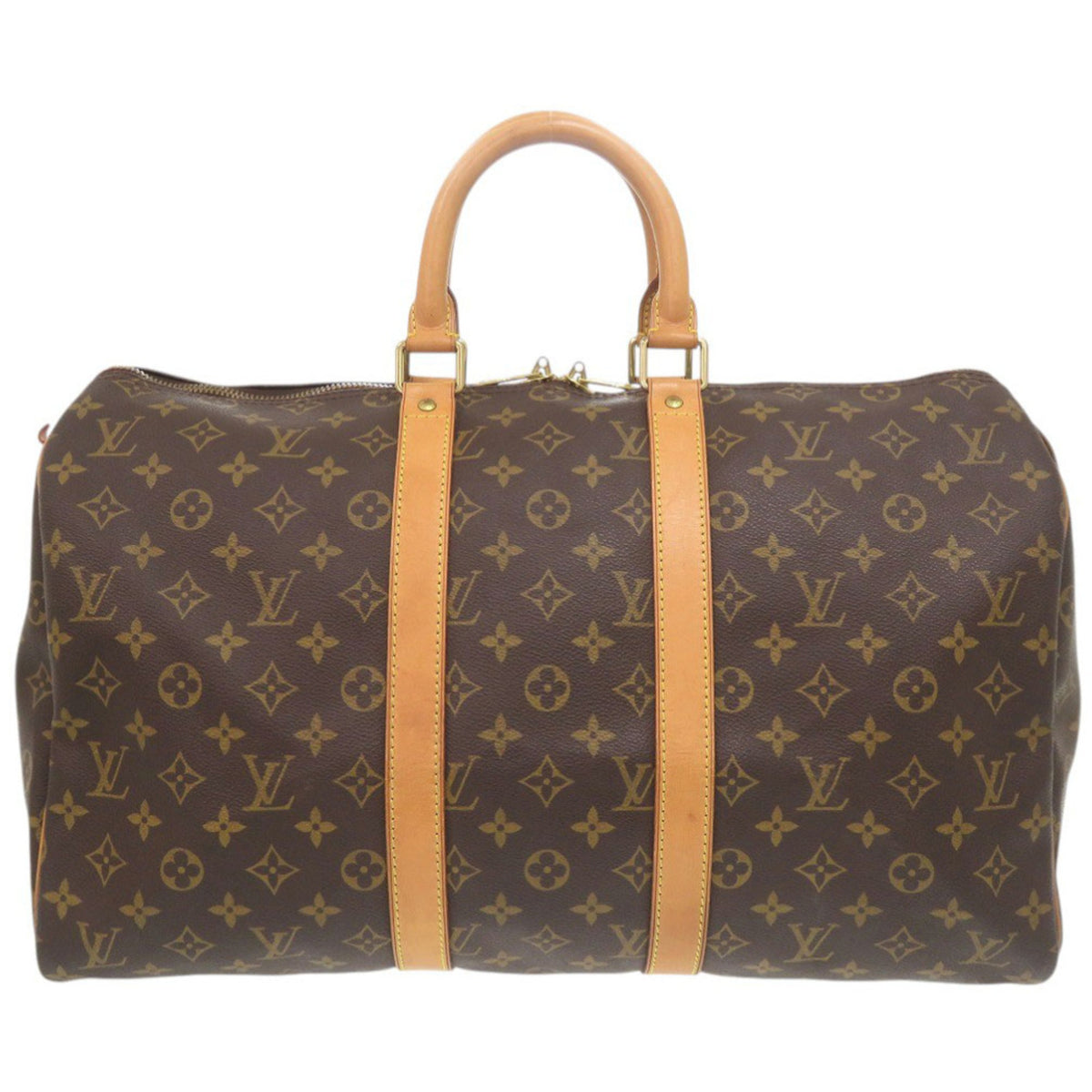 Louis Vuitton Brown Monogram Monogram Boston Bag (Pre-Owned)