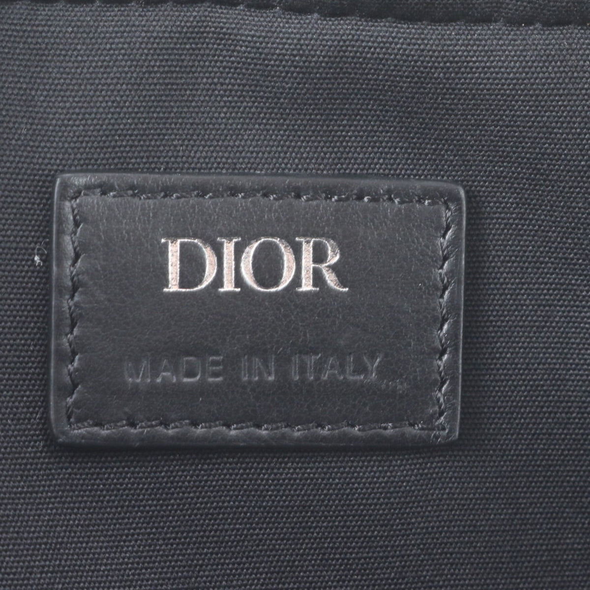 Christian Dior Black Leather Shoulder Bag (Pre-Owned)