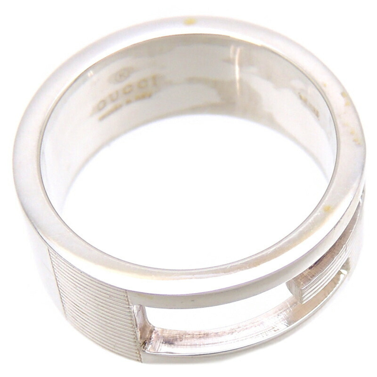 Gucci Silver 925 Band Ring (Pre-Owned)