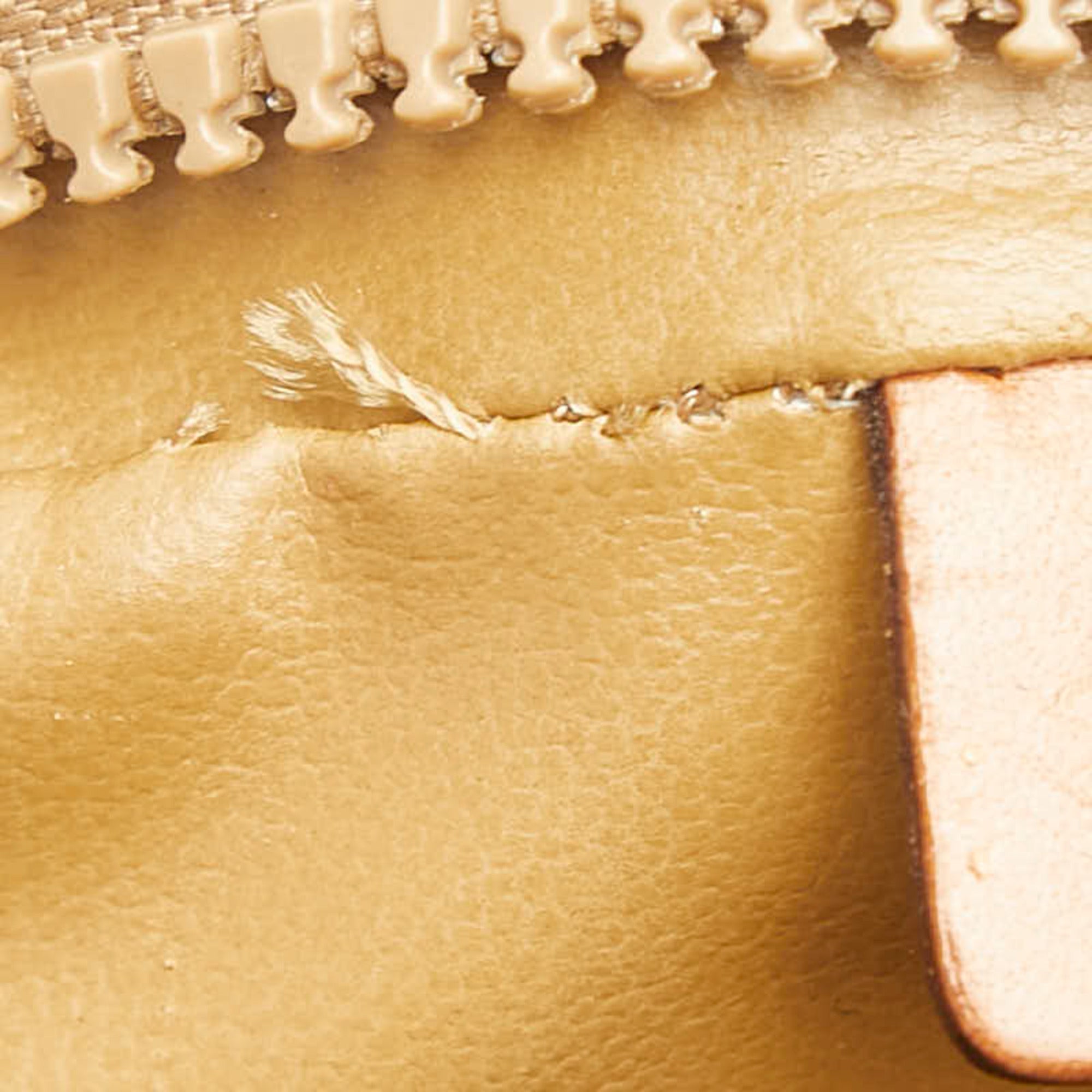Celine Beige Brown Pvc Leather Pochette Shoulder Bag (Pre-Owned)
