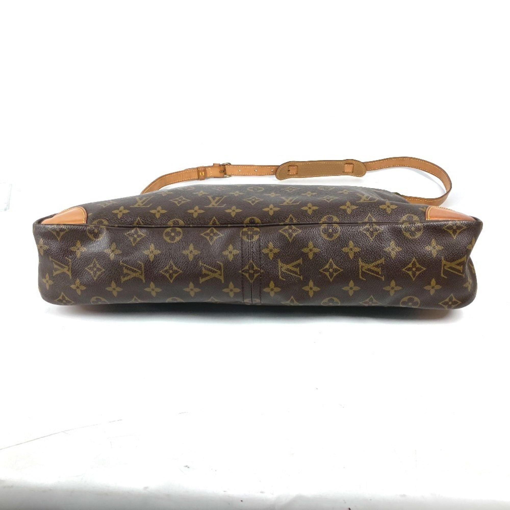 Louis Vuitton Brown Monogram Canvas Shoulder Bag Tote Bag (Pre-Owned)