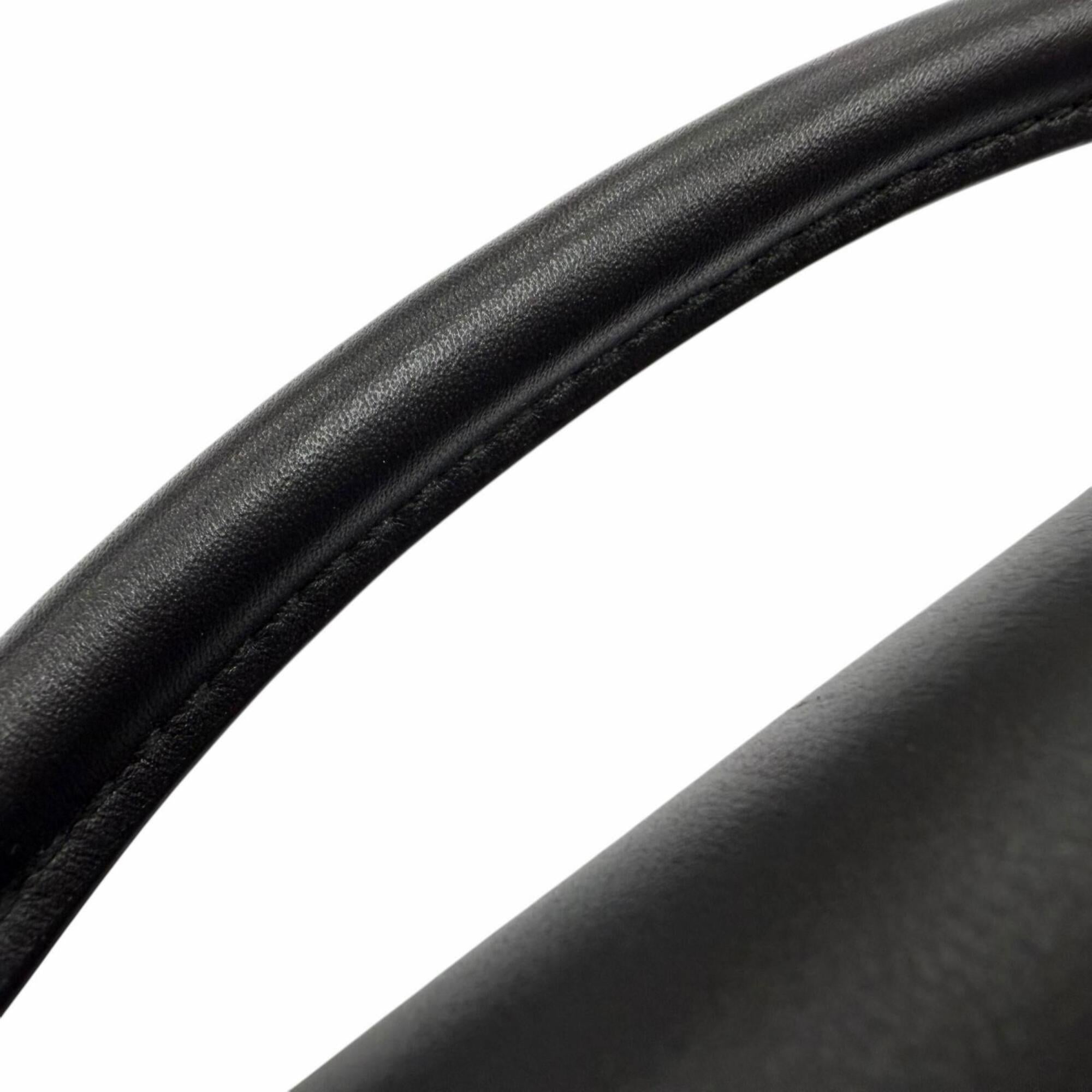 Balenciaga Black Leather Shoulder Bag (Pre-Owned)
