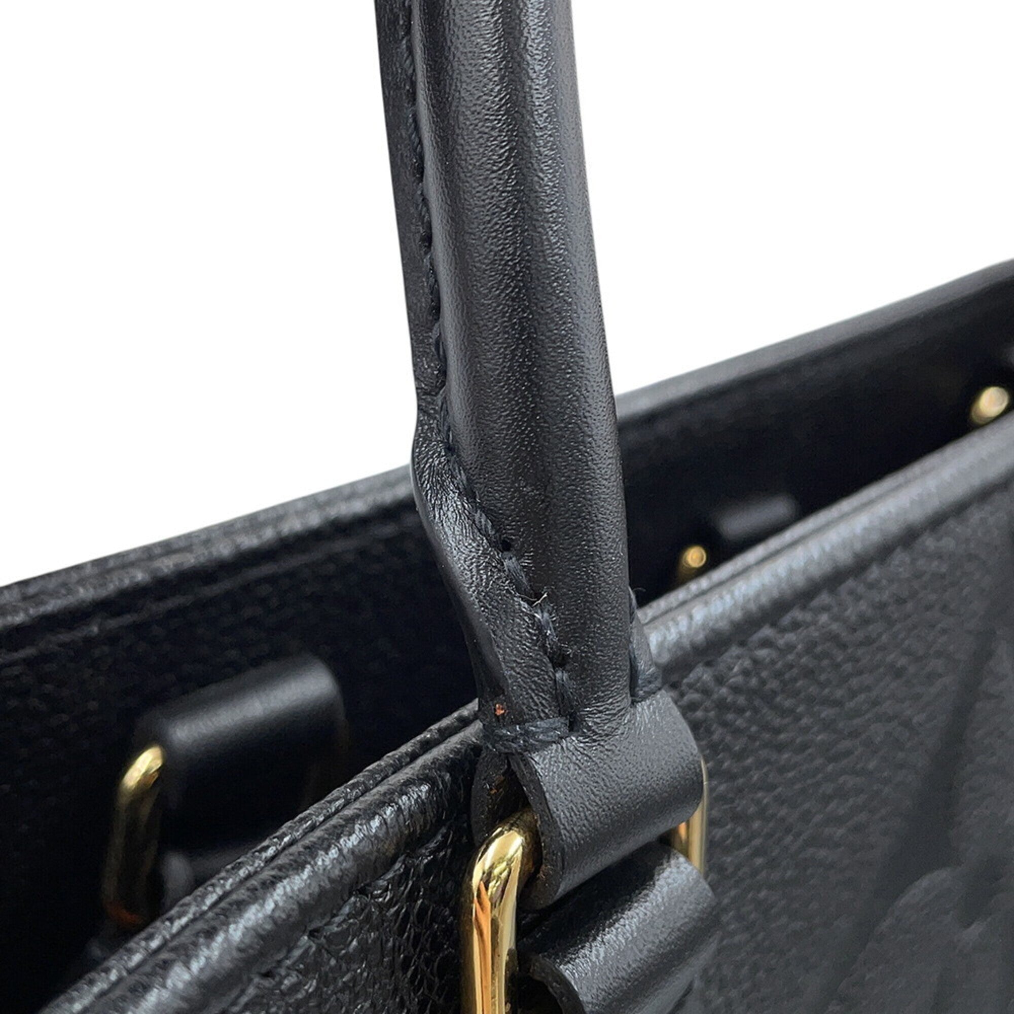 Louis Vuitton Noir Monogram Empreinte Shoulder Bag Tote Bag (Pre-Owned)
