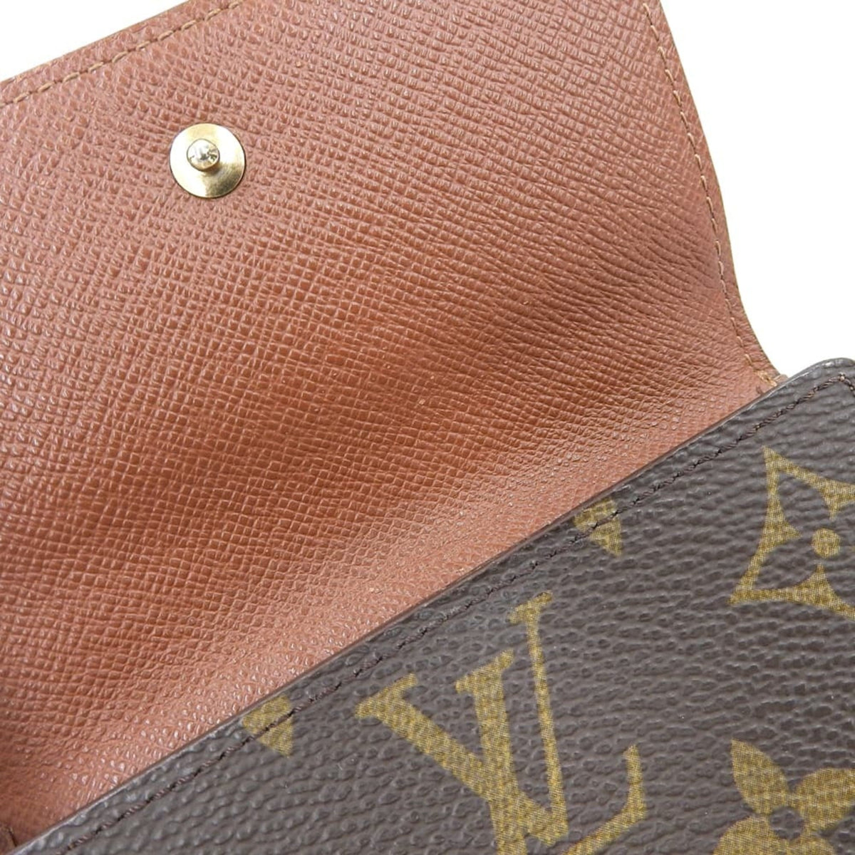 Louis Vuitton Brown Monogram Pvc Wallet (Tri-Fold) (Pre-Owned)