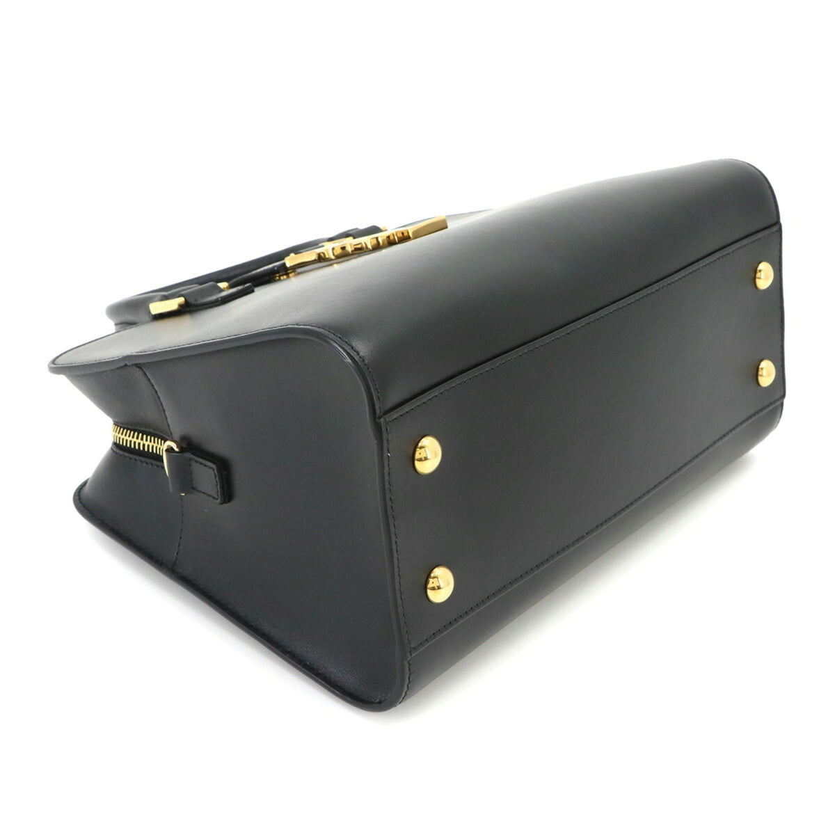 Saint Laurent Black Leather Handbag (Pre-Owned)