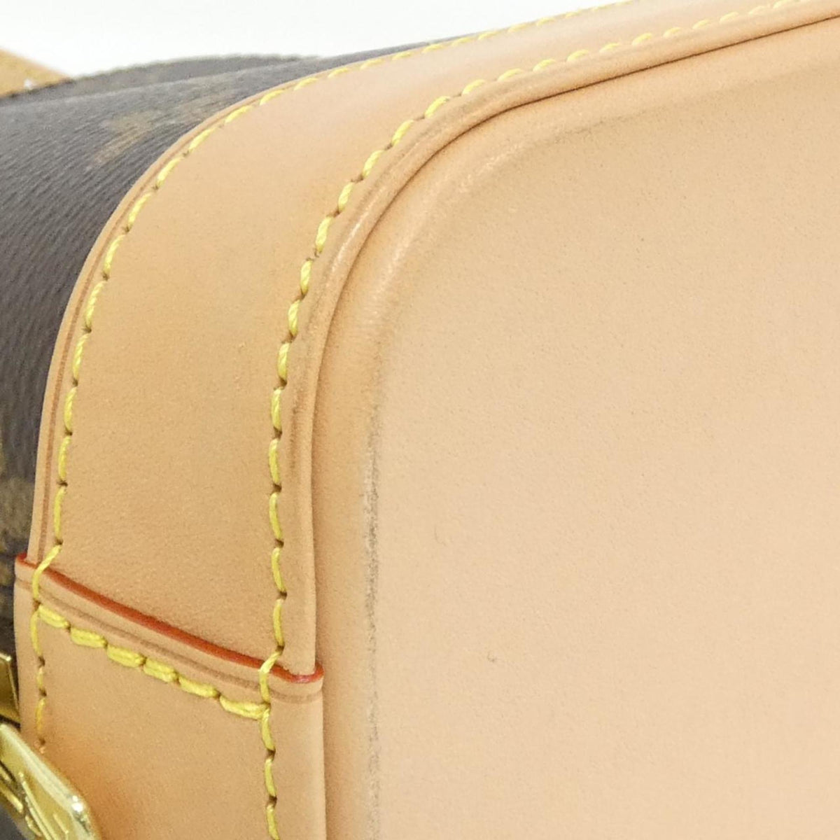 Louis Vuitton Marron Coated Canvas Backpack (Pre-Owned)