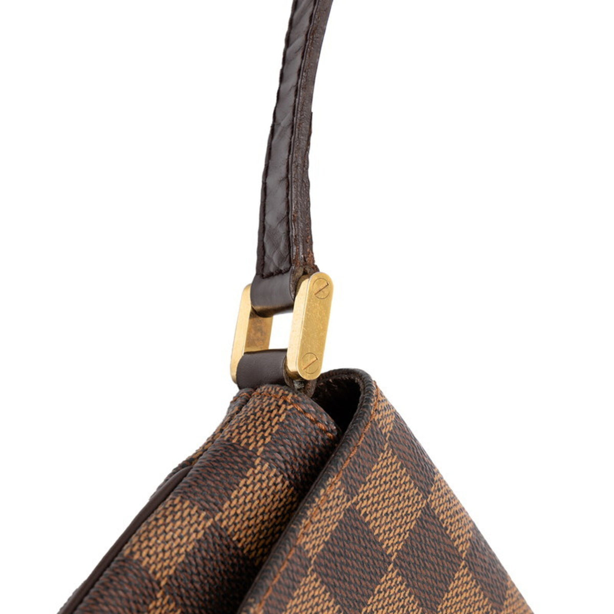 Louis Vuitton Damier Brown Pvc Leather Shoulder Bag (Pre-Owned)