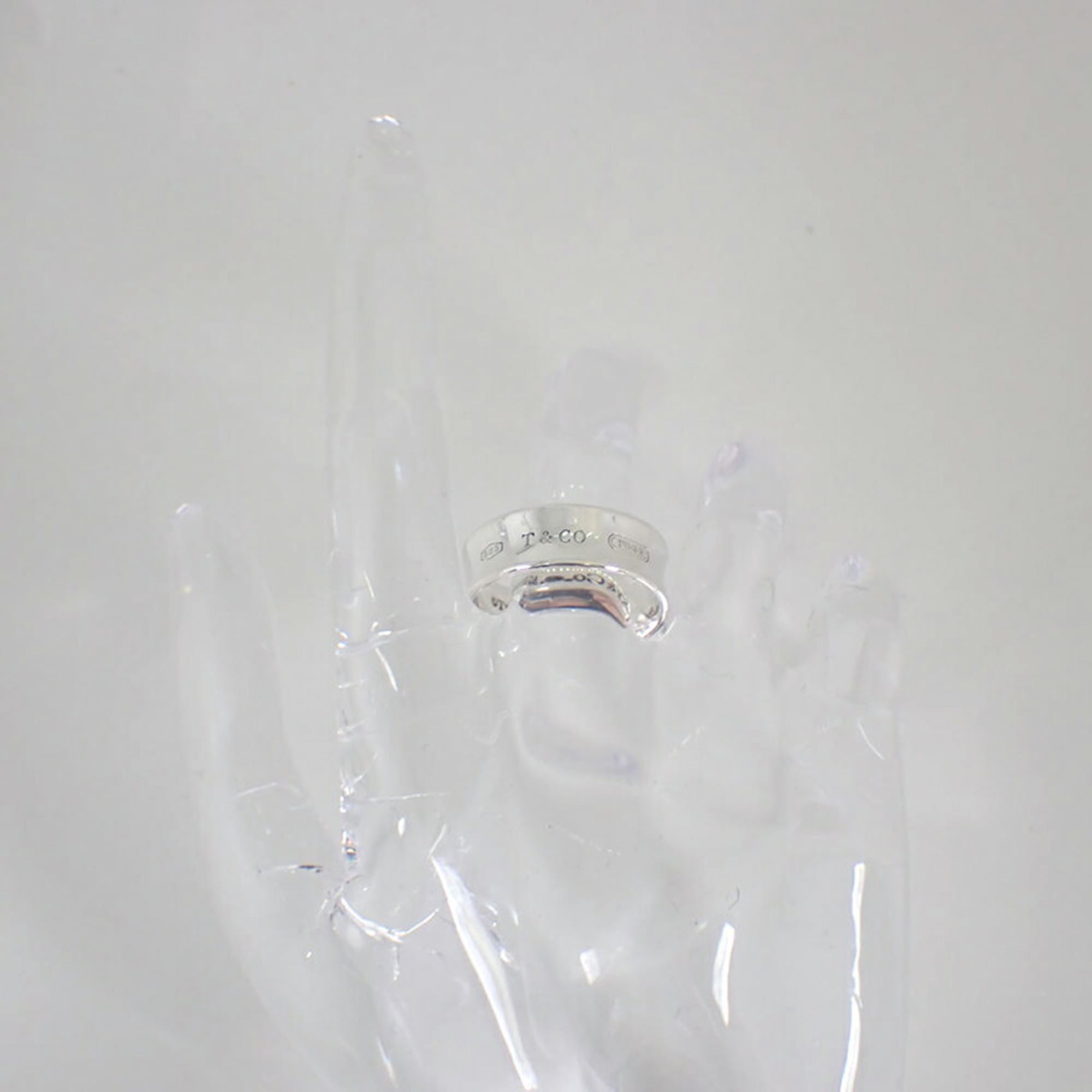 Tiffany Sterling Silver 925 Band Ring (Pre-Owned)