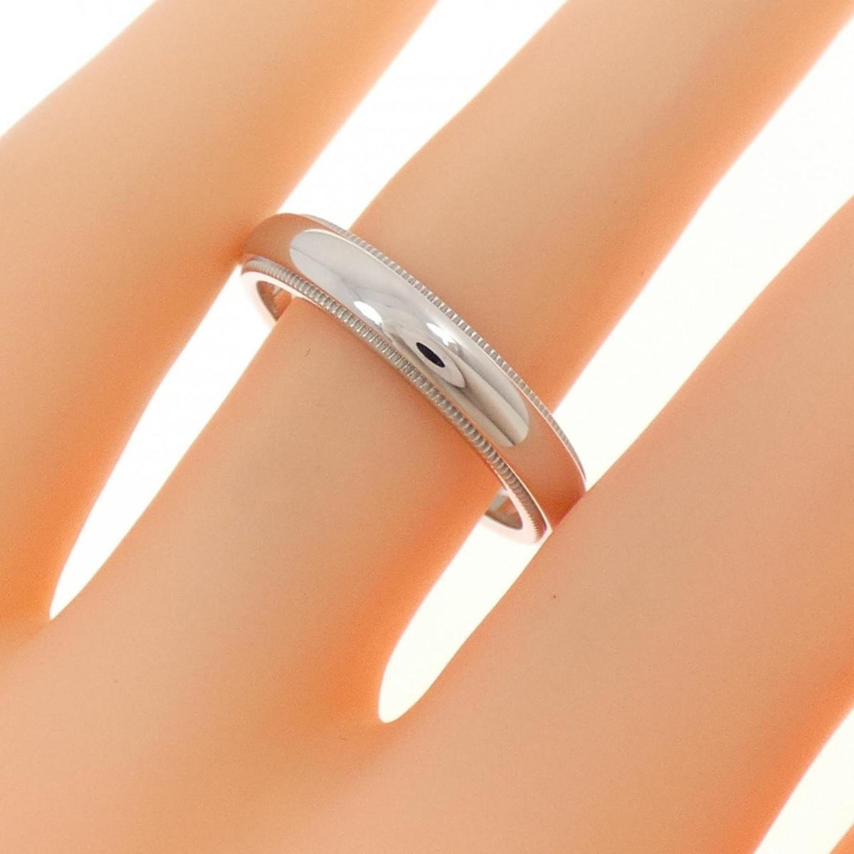 Tiffany Platinum 950 Band Ring (Pre-Owned)