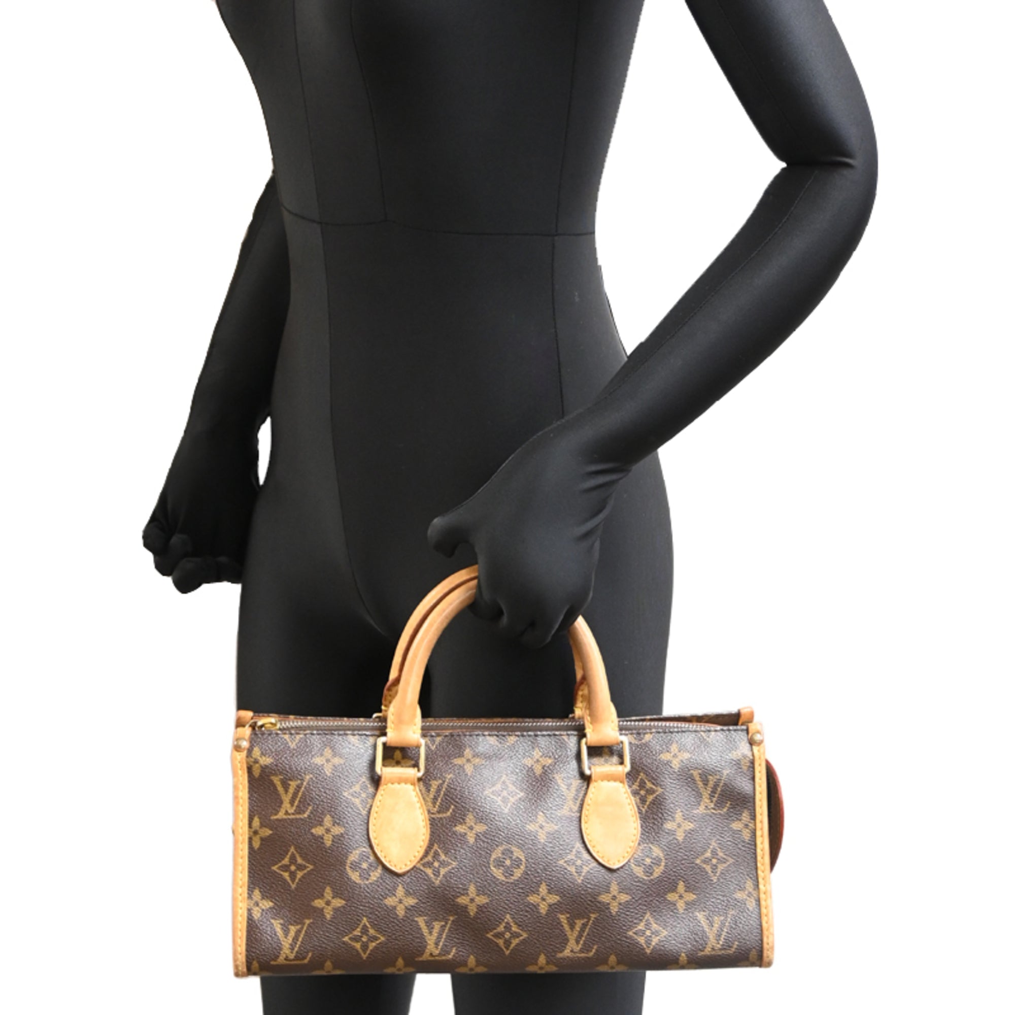 Louis Vuitton Brown Monogram Handbag (Pre-Owned)