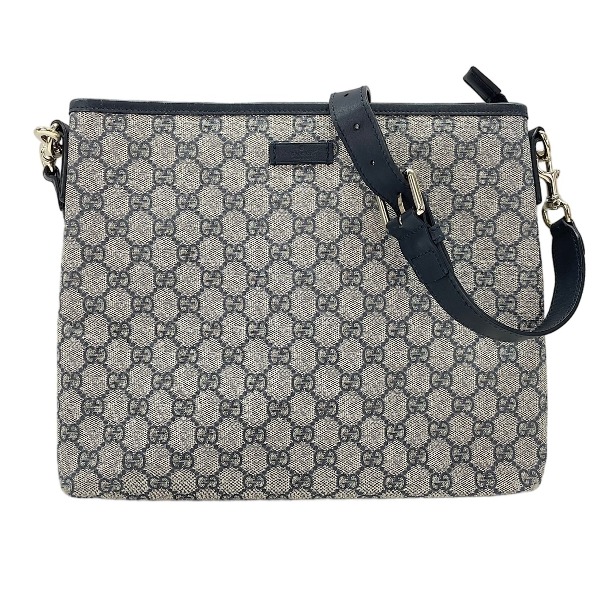 Gucci Navy Shoulder Bag (Pre-Owned)