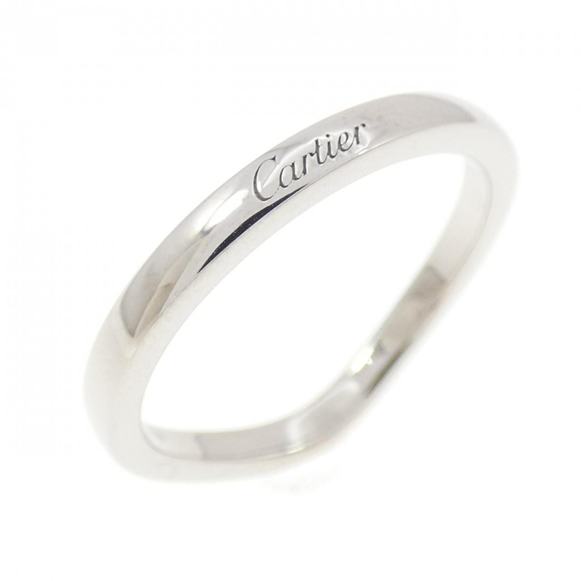 Cartier Platinum 950 Band Ring (Pre-Owned)