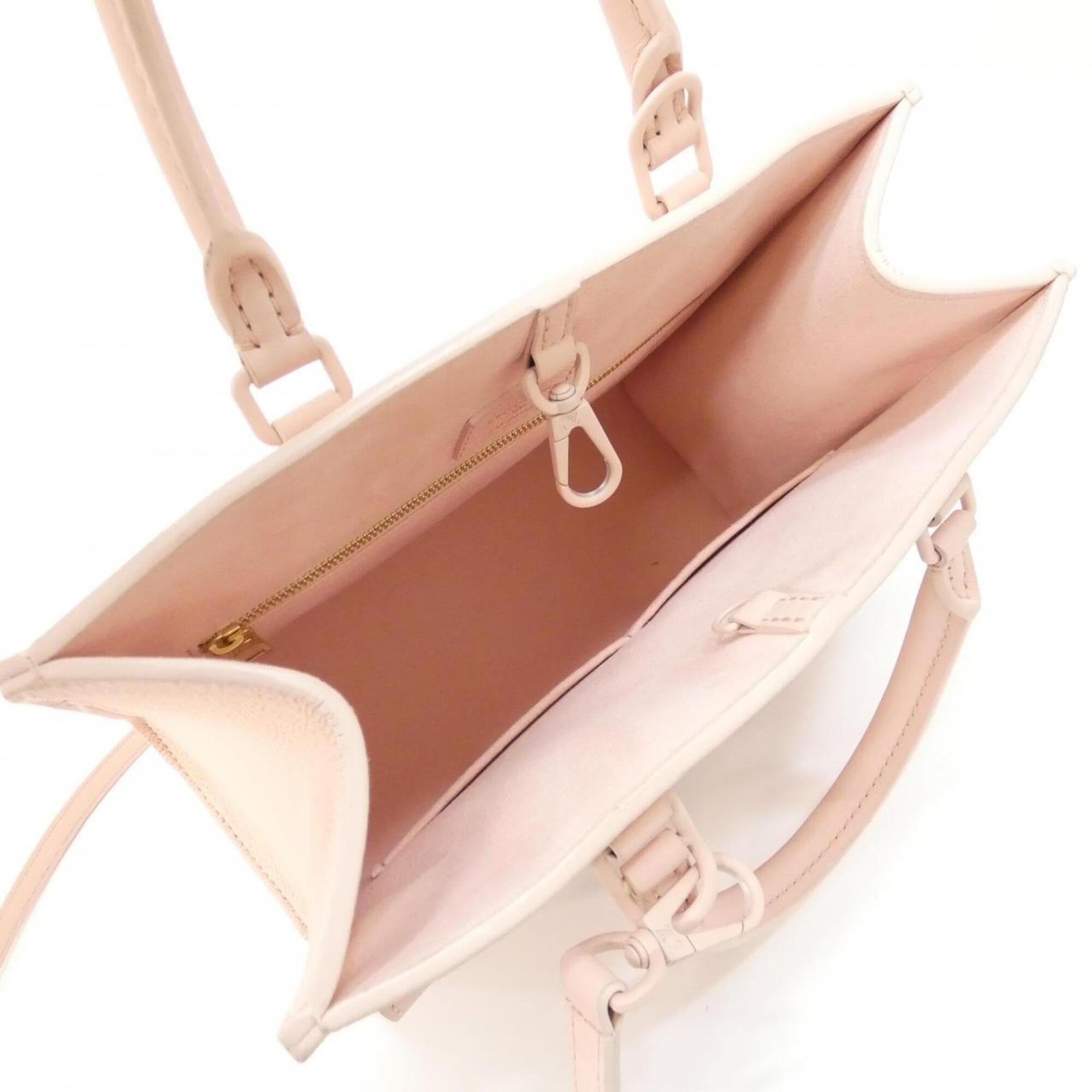 Louis Vuitton Pink Rose Leather Handbag (Pre-Owned)