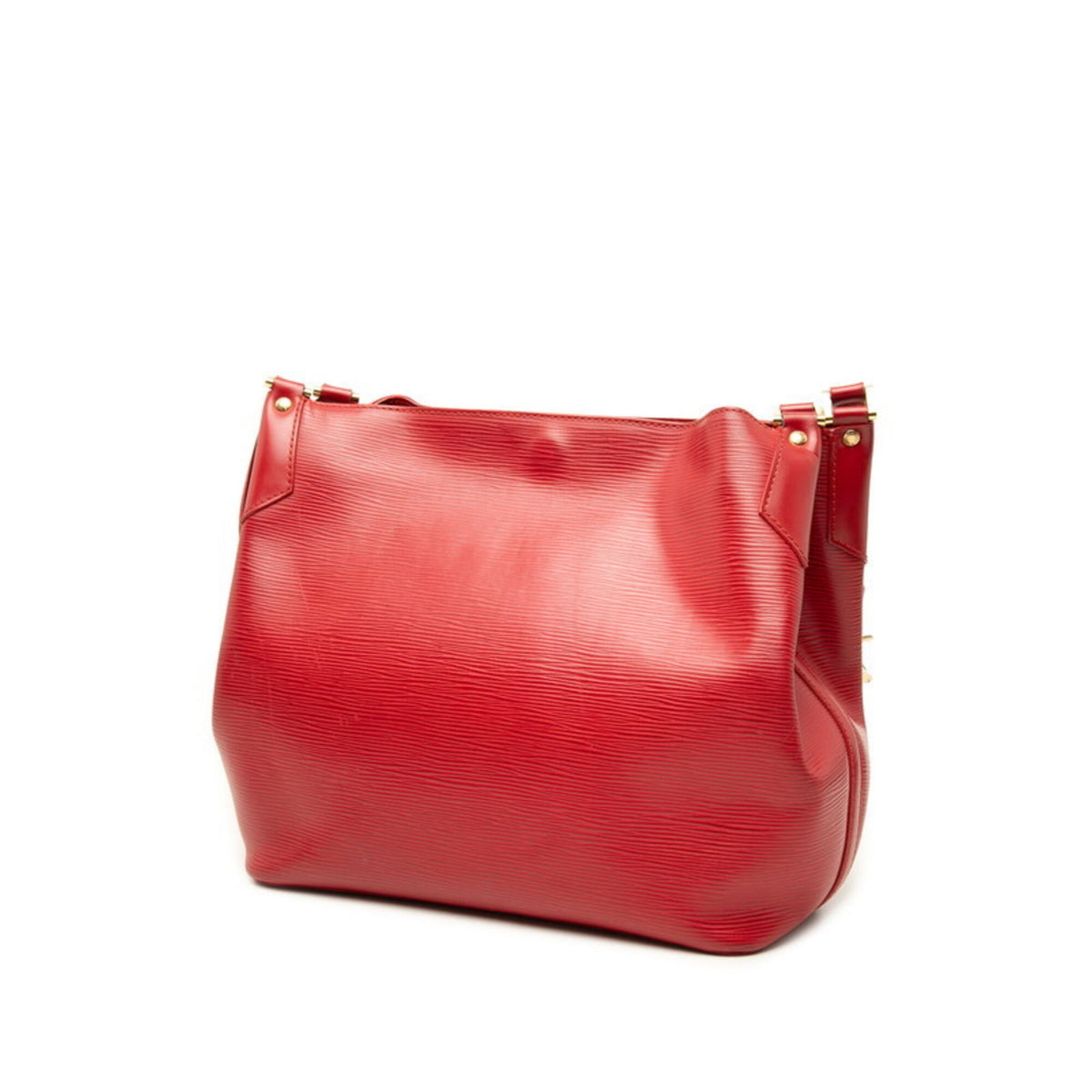 Louis Vuitton Epi Red Color Rouge Leather Shoulder Bag (Pre-Owned)