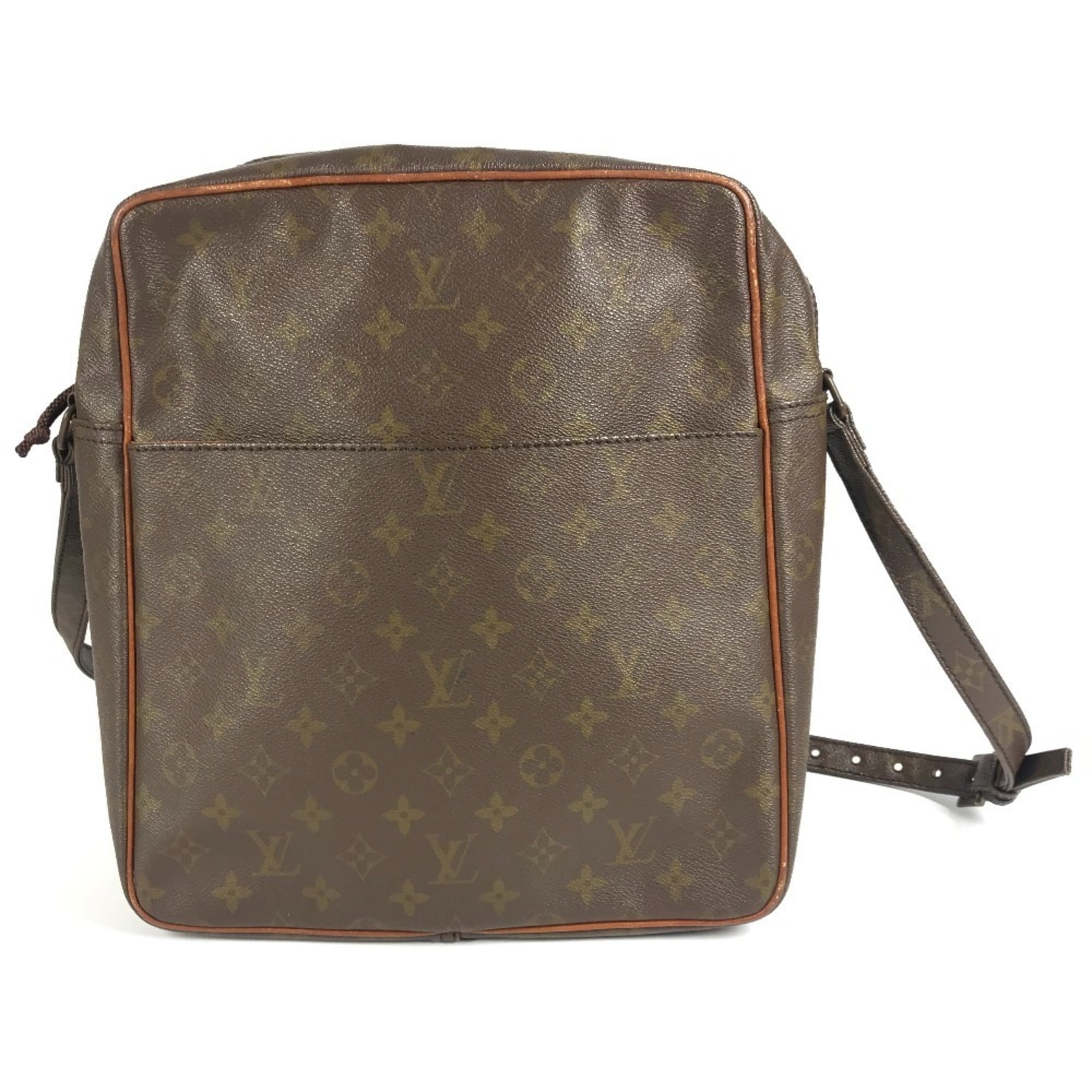 Louis Vuitton Brown Monogram Canvas Pochette Shoulder Bag (Pre-Owned)