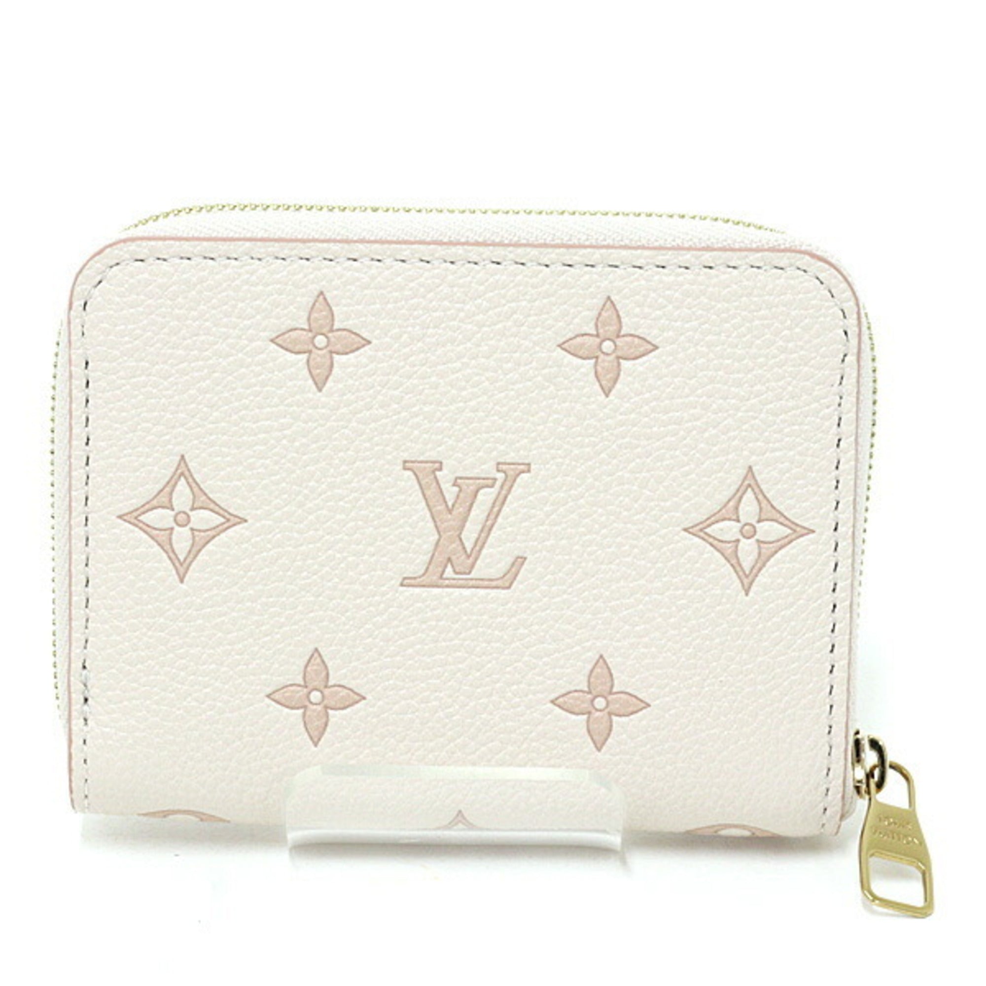 Louis Vuitton Beige Monogram Empreinte Coin Purse/Coin Case (Pre-Owned)