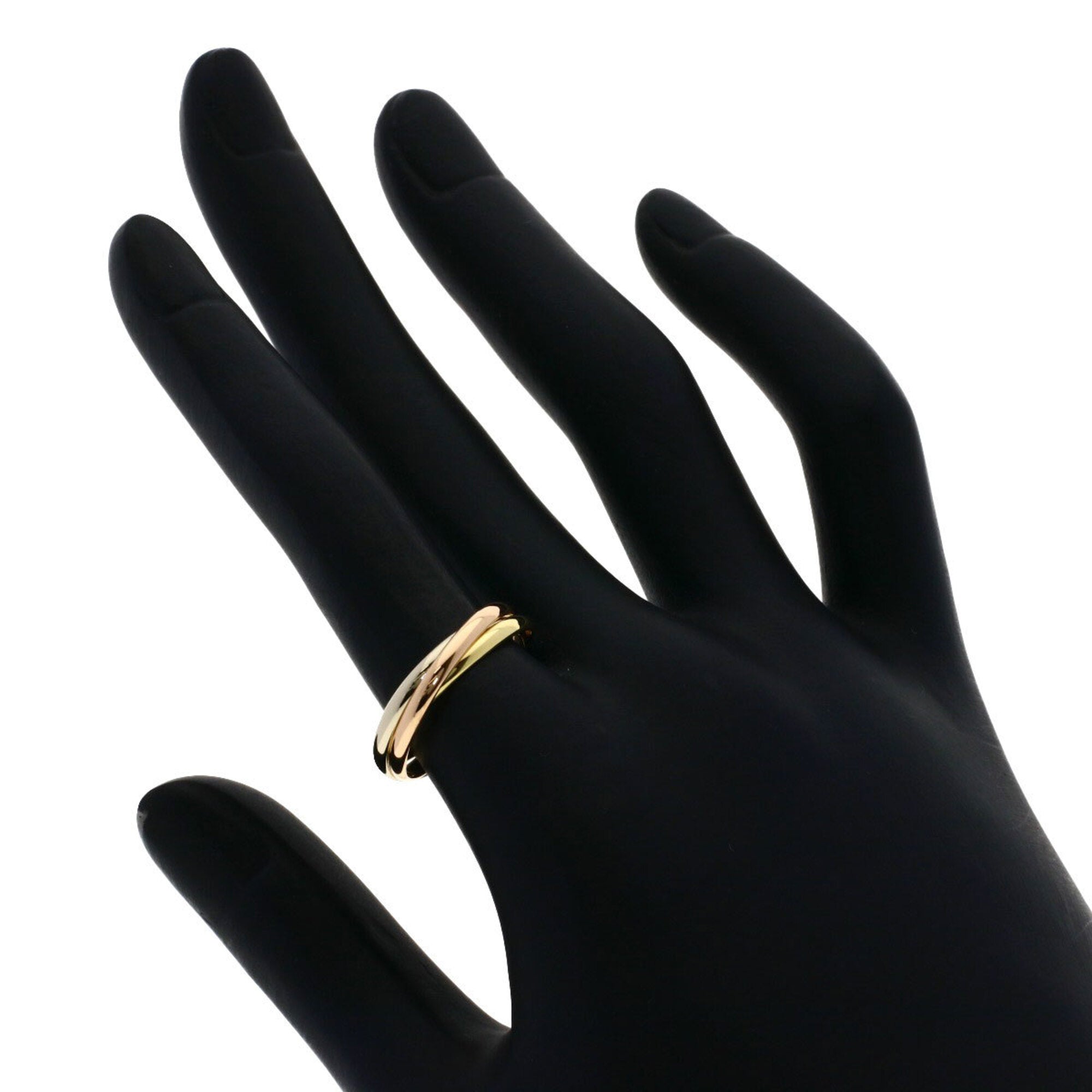 Cartier Trinity Yellow Gold (18K) Pink Gold (18K) White Gold (18K) Band Ring (Pre-Owned)