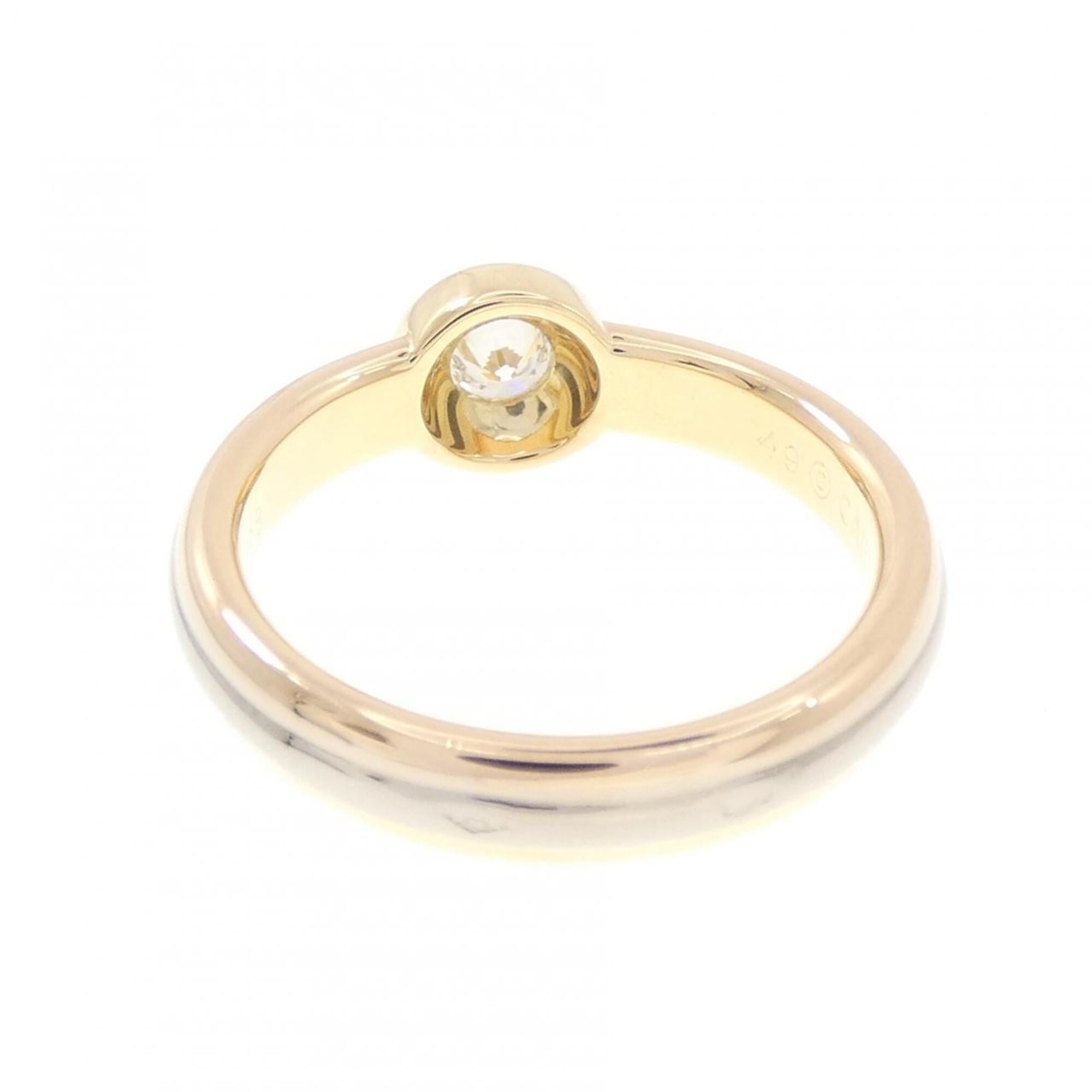Cartier Pink Gold White Gold Yellow Gold Yellow Gold (18K) Pink Gold (18K) White Gold (18K) Band Ring (Pre-Owned)