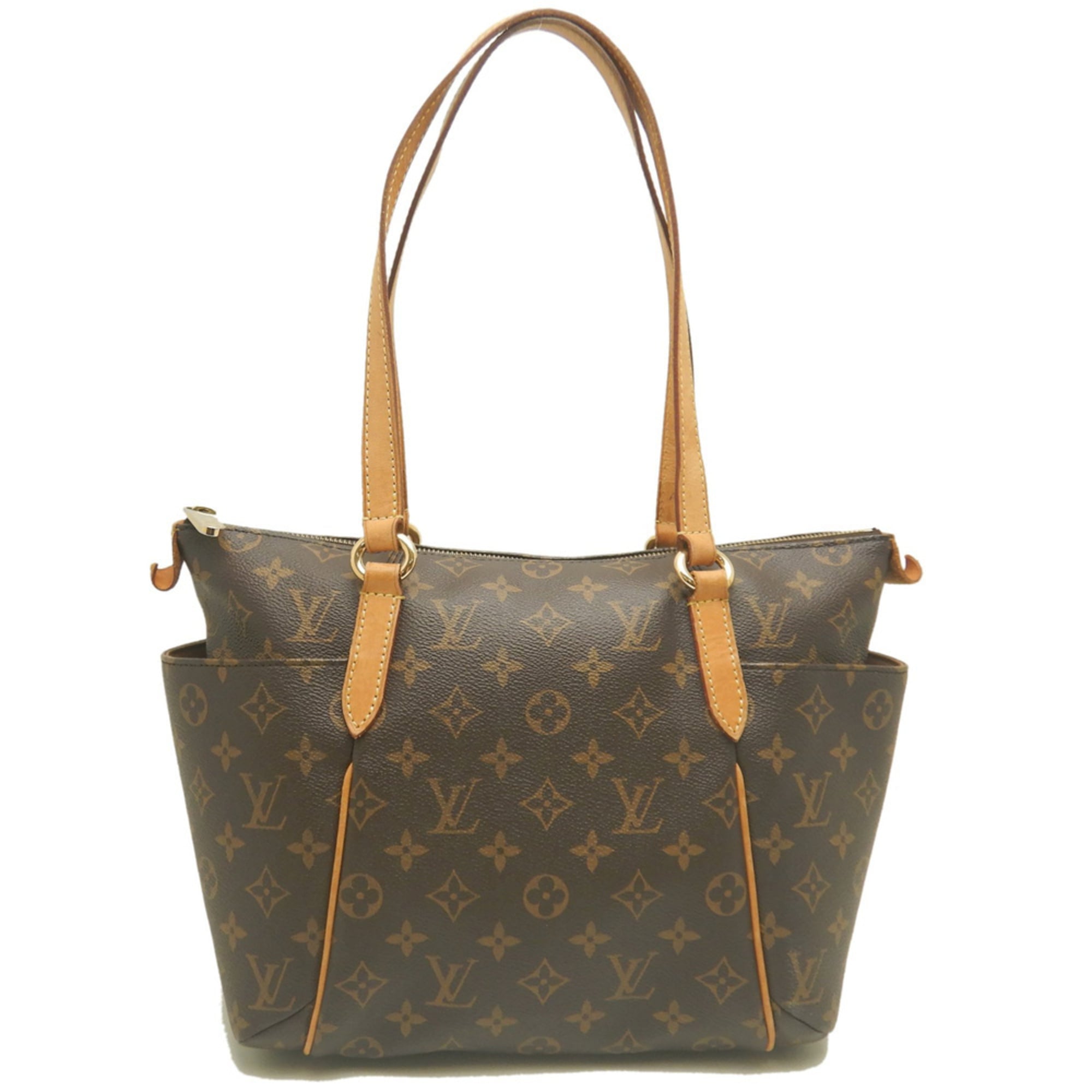 Louis Vuitton Black Brown Monogram Monogram Canvas Tote Bag (Pre-Owned)