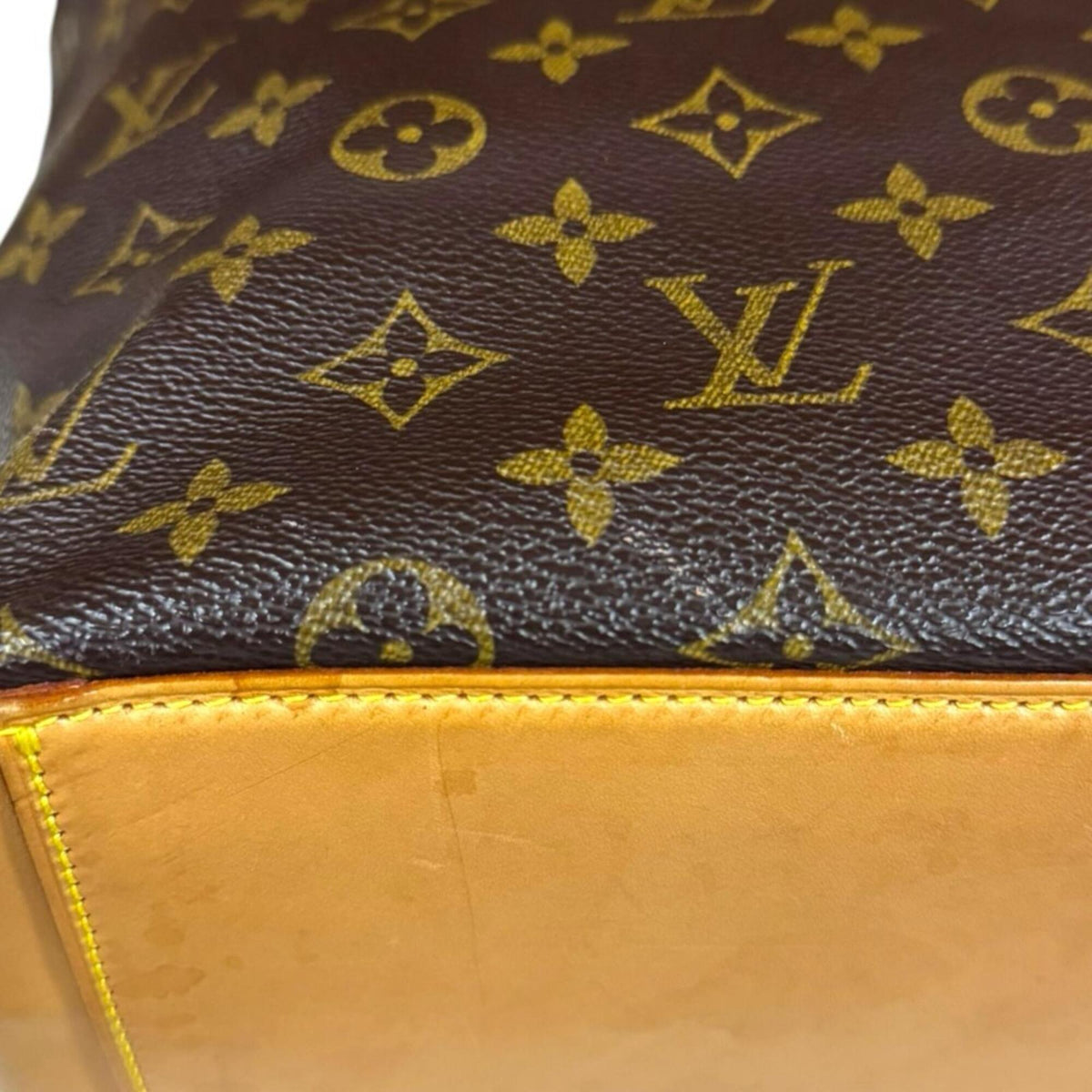 Louis Vuitton Brown Monogram Canvas Tote Bag (Pre-Owned)