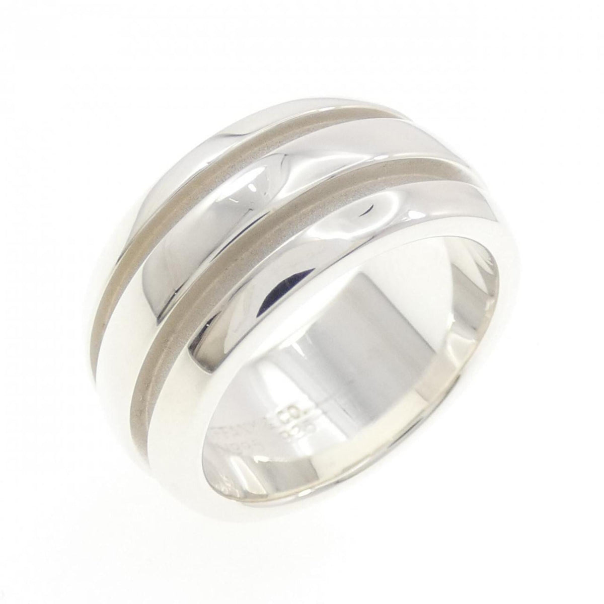 Tiffany Silver 925 Band Ring (Pre-Owned)