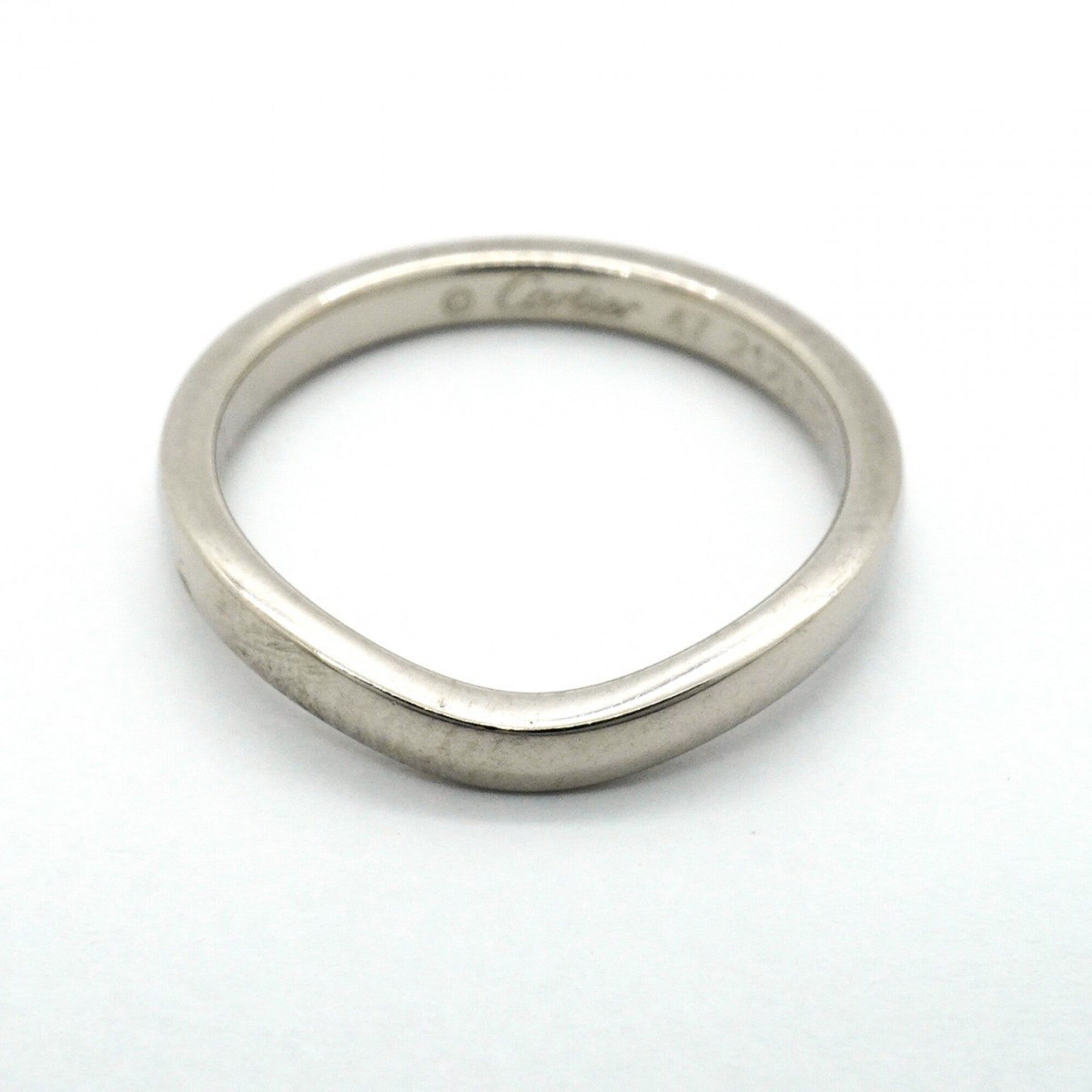 Cartier Platinum 950 Band Ring (Pre-Owned)